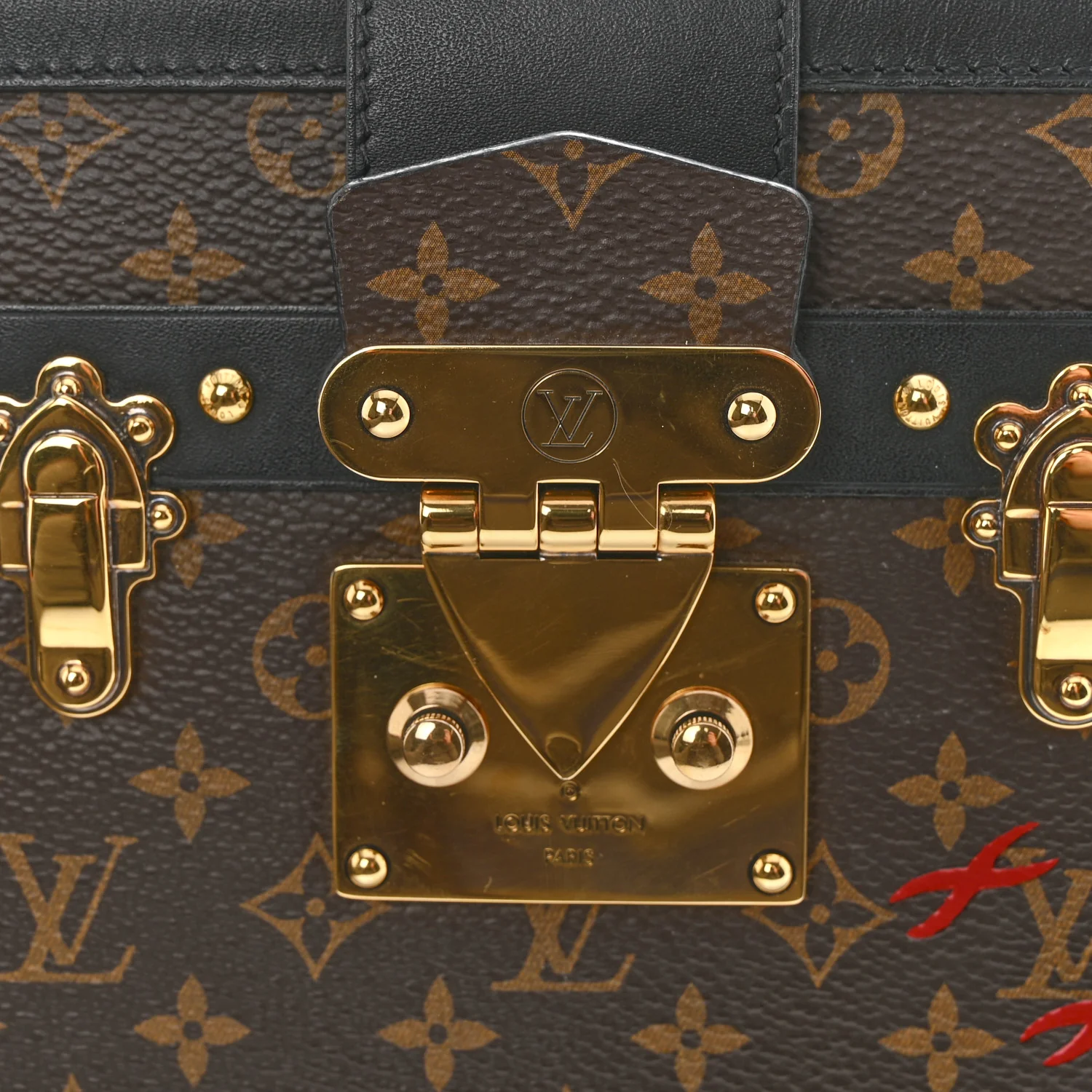 Monogram Petite Malle Black - Image 11