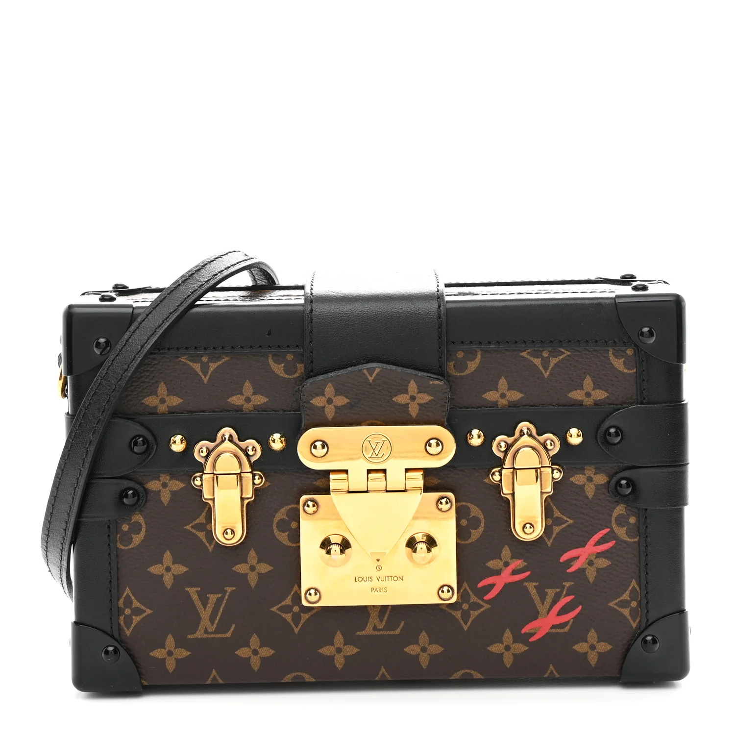 Monogram Petite Malle Black