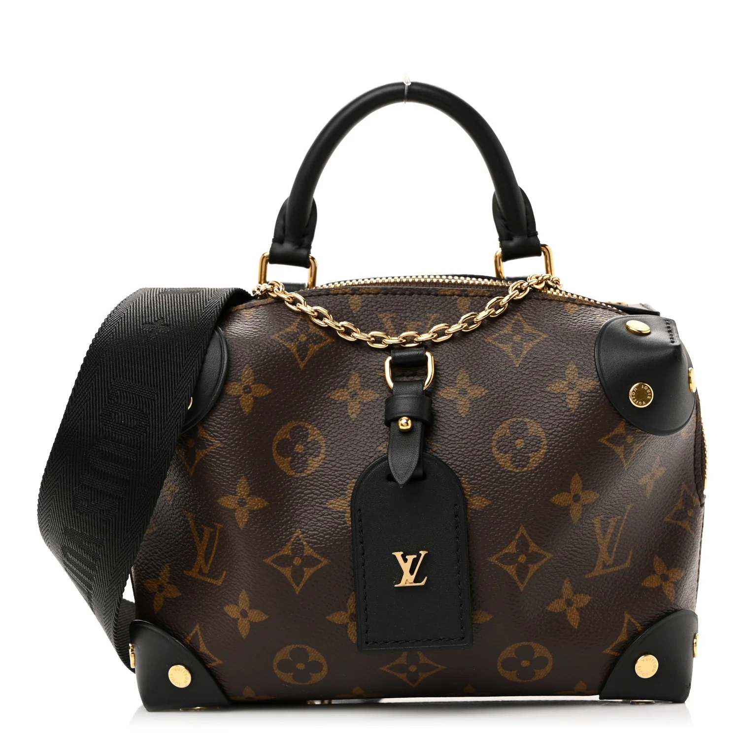 Monogram Petite Malle Souple Black