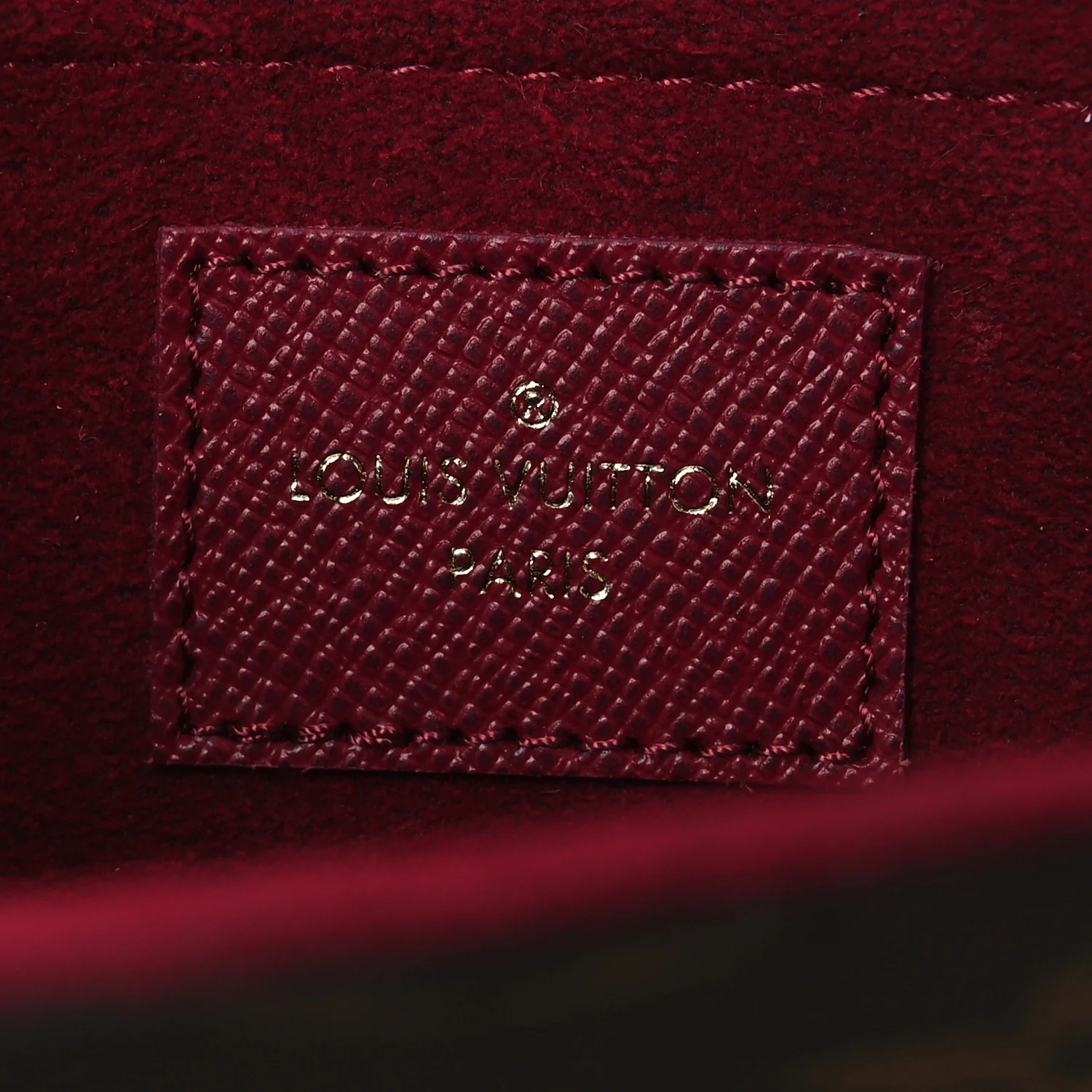 Monogram Pochette Felicie Chain Wallet Fuchsia - Image 7