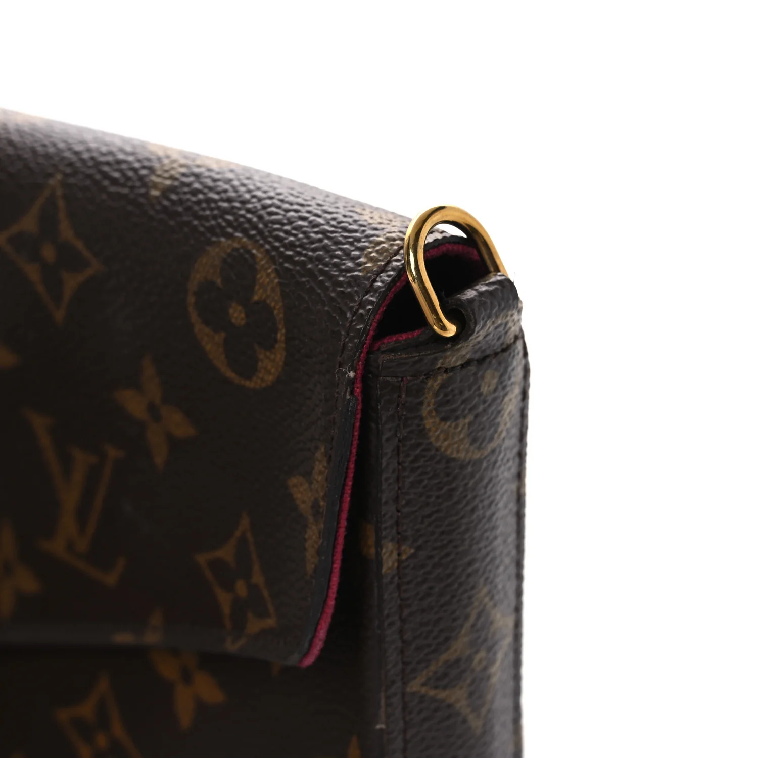 Monogram Pochette Felicie Chain Wallet Fuchsia - Image 12