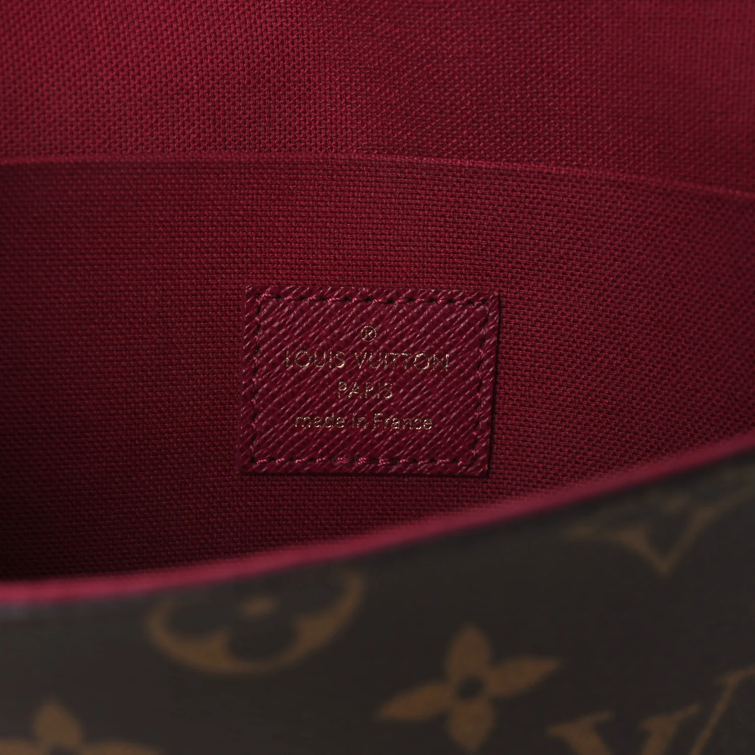 Monogram Pochette Felicie Chain Wallet Fuchsia - Image 6