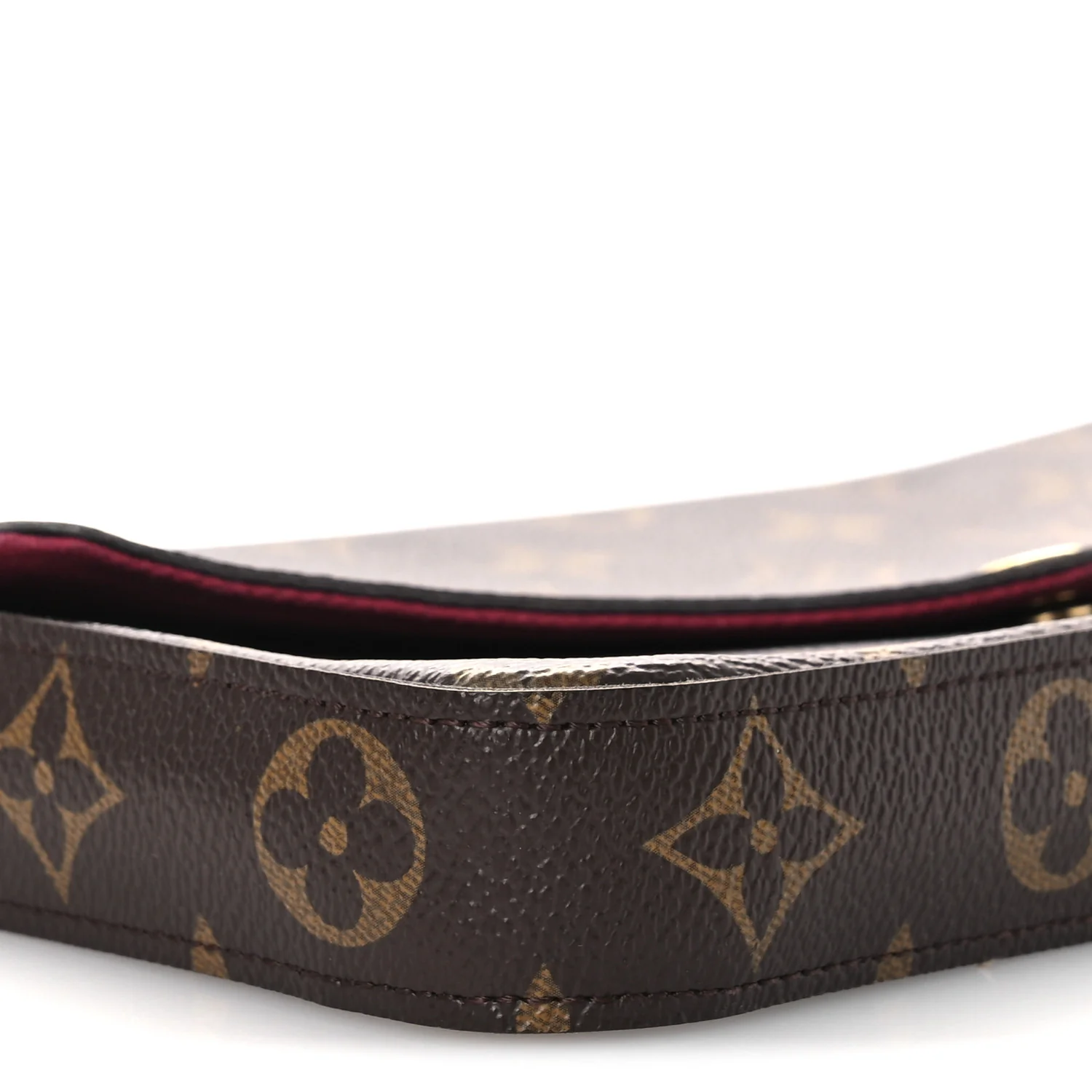 Monogram Pochette Felicie Chain Wallet Fuchsia - Image 8