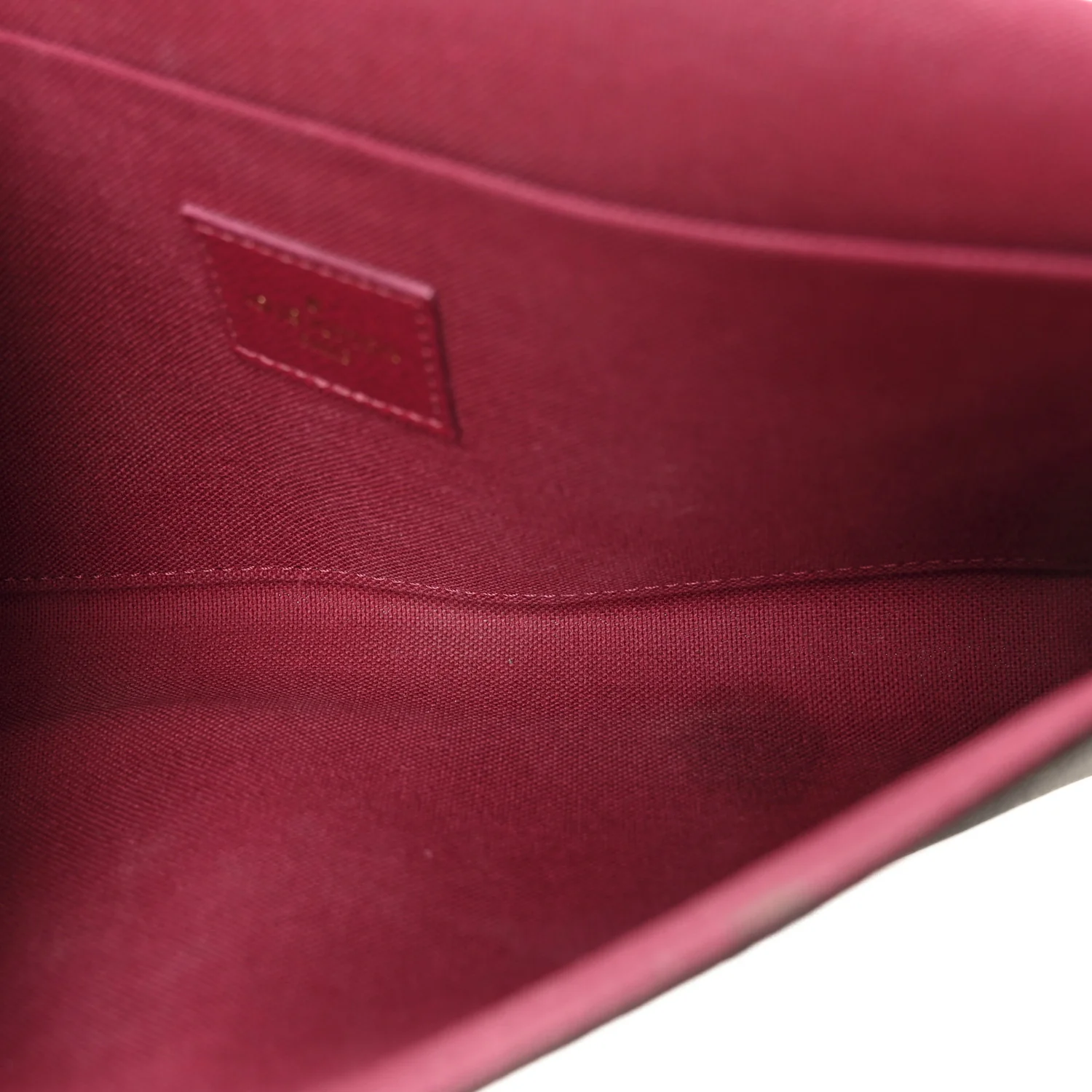 Monogram Pochette Felicie Chain Wallet Fuchsia - Image 5