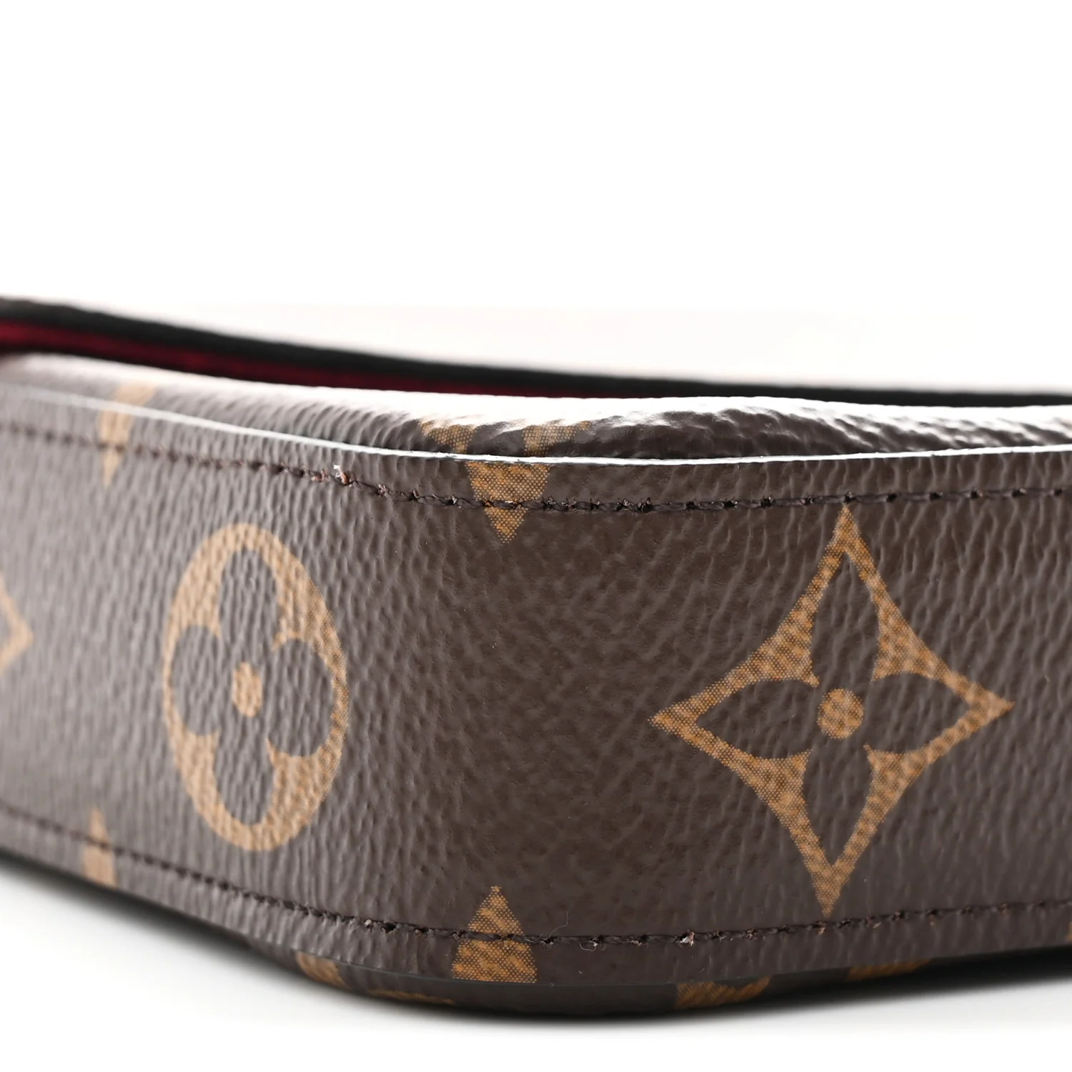 Monogram Pochette Felicie Chain Wallet Fuchsia - Image 11
