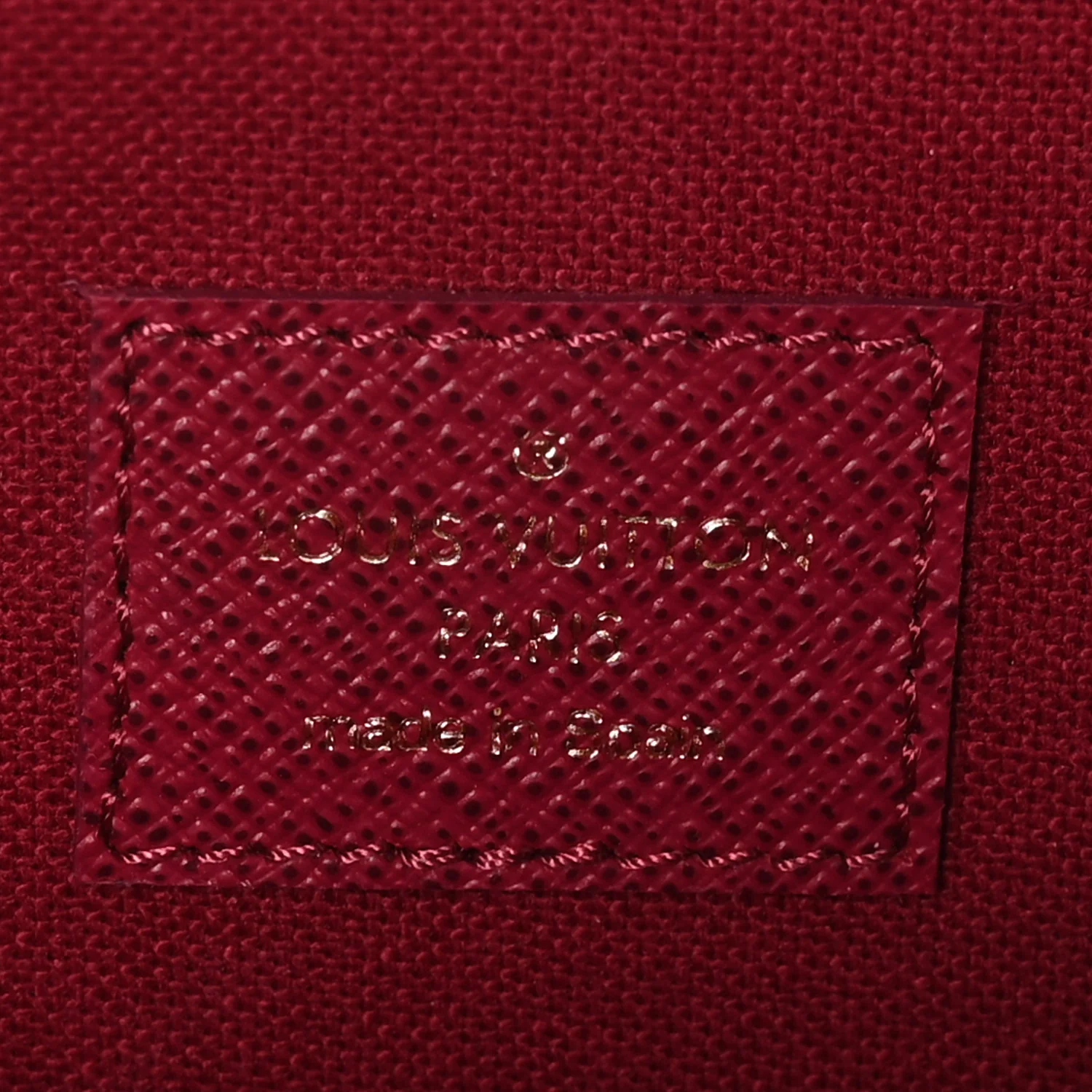 Monogram Pochette Felicie Chain Wallet Fuchsia - Image 7