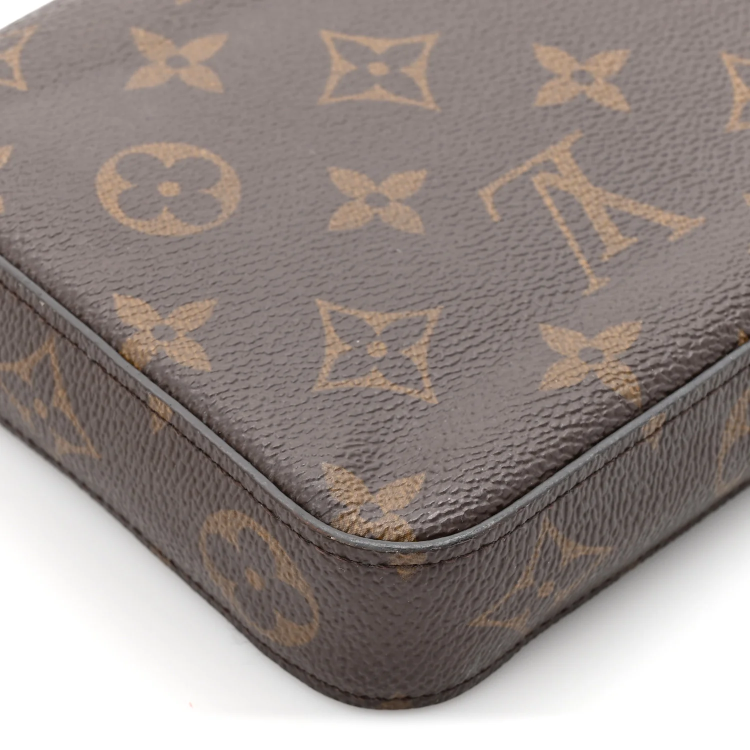 Monogram Pochette Felicie Chain Wallet Fuchsia - Image 14