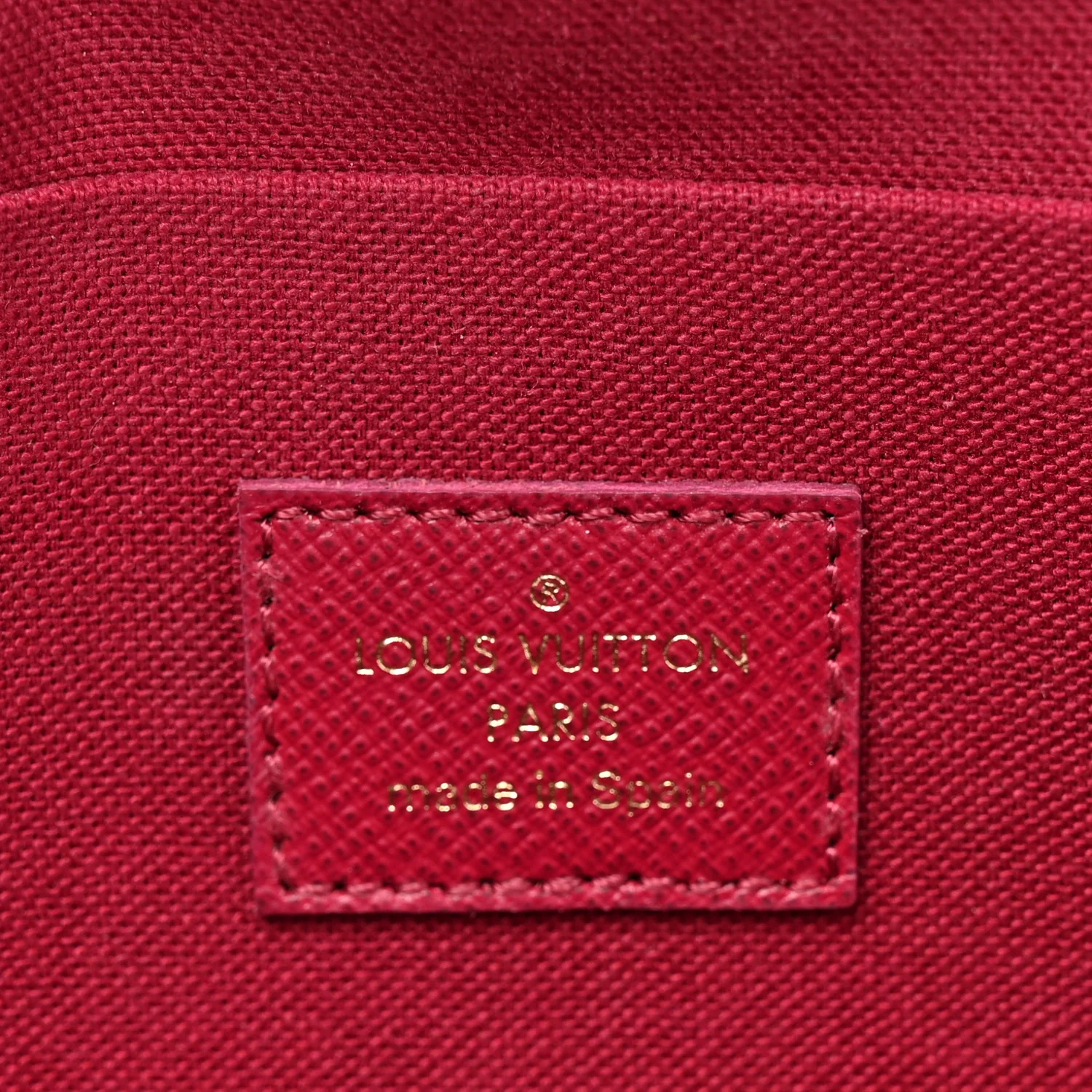 Monogram Pochette Felicie Chain Wallet Fuchsia - Image 9