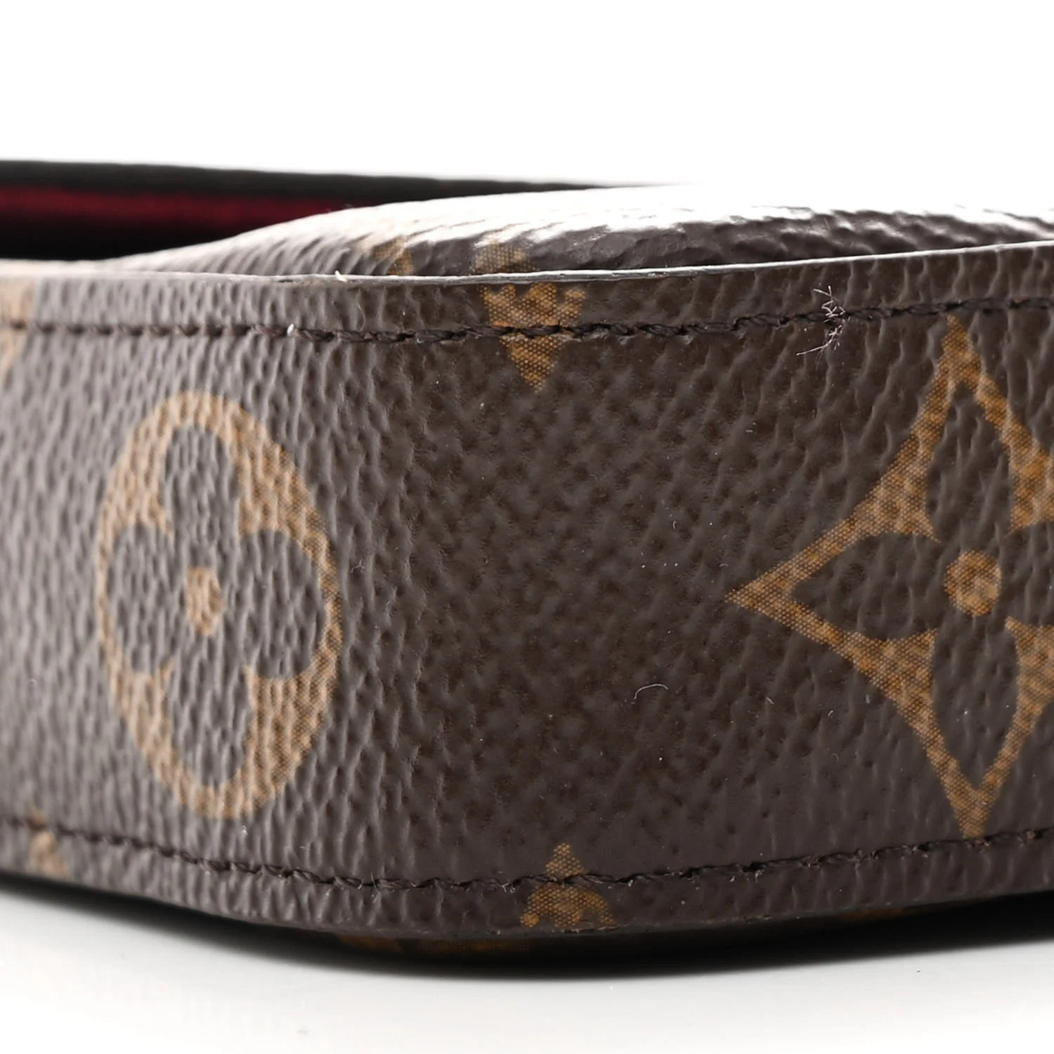 Monogram Pochette Felicie Chain Wallet Fuchsia - Image 8