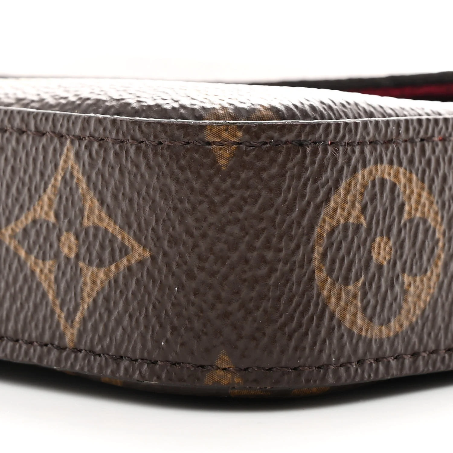 Monogram Pochette Felicie Chain Wallet Fuchsia - Image 9