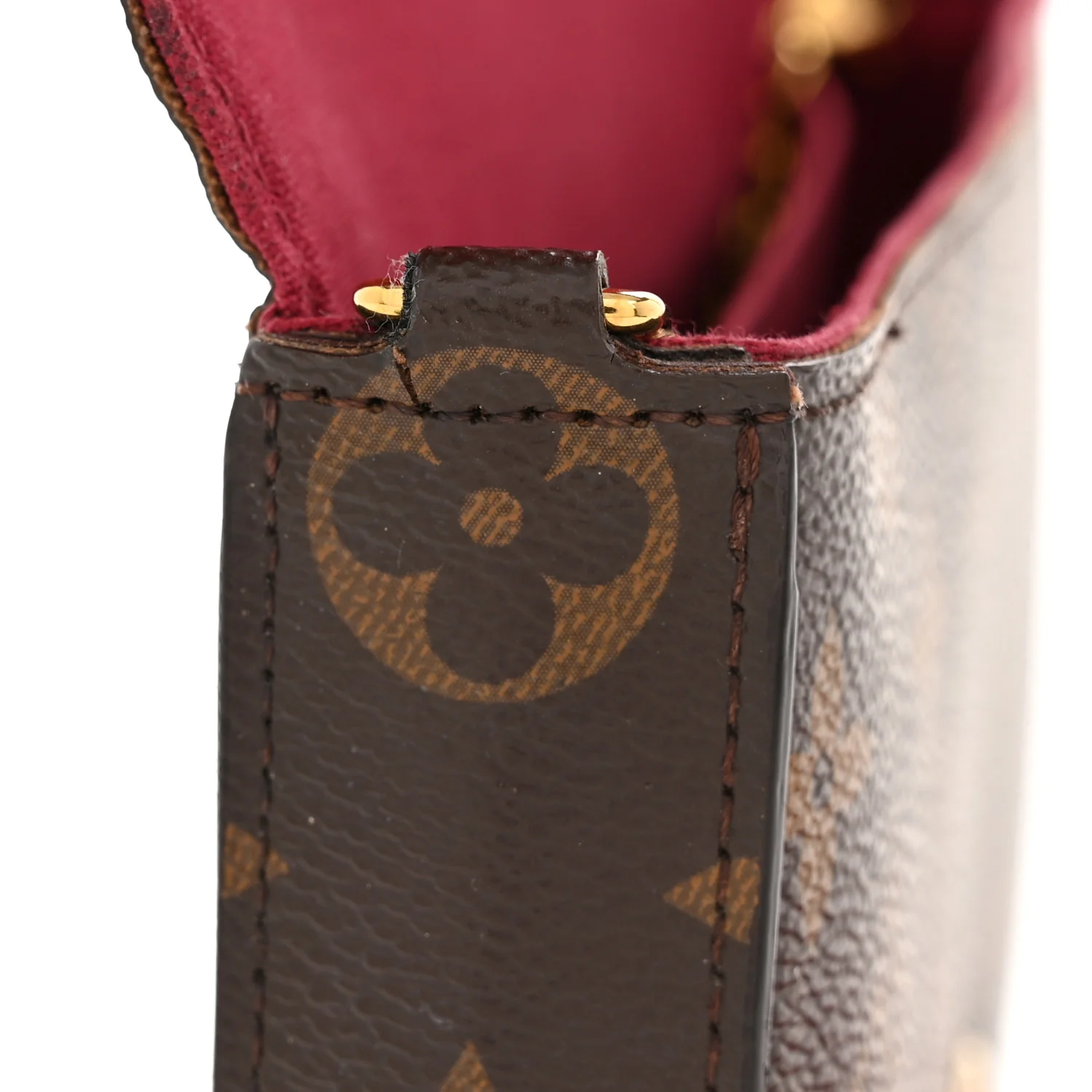 Monogram Pochette Felicie Chain Wallet Fuchsia - Image 38