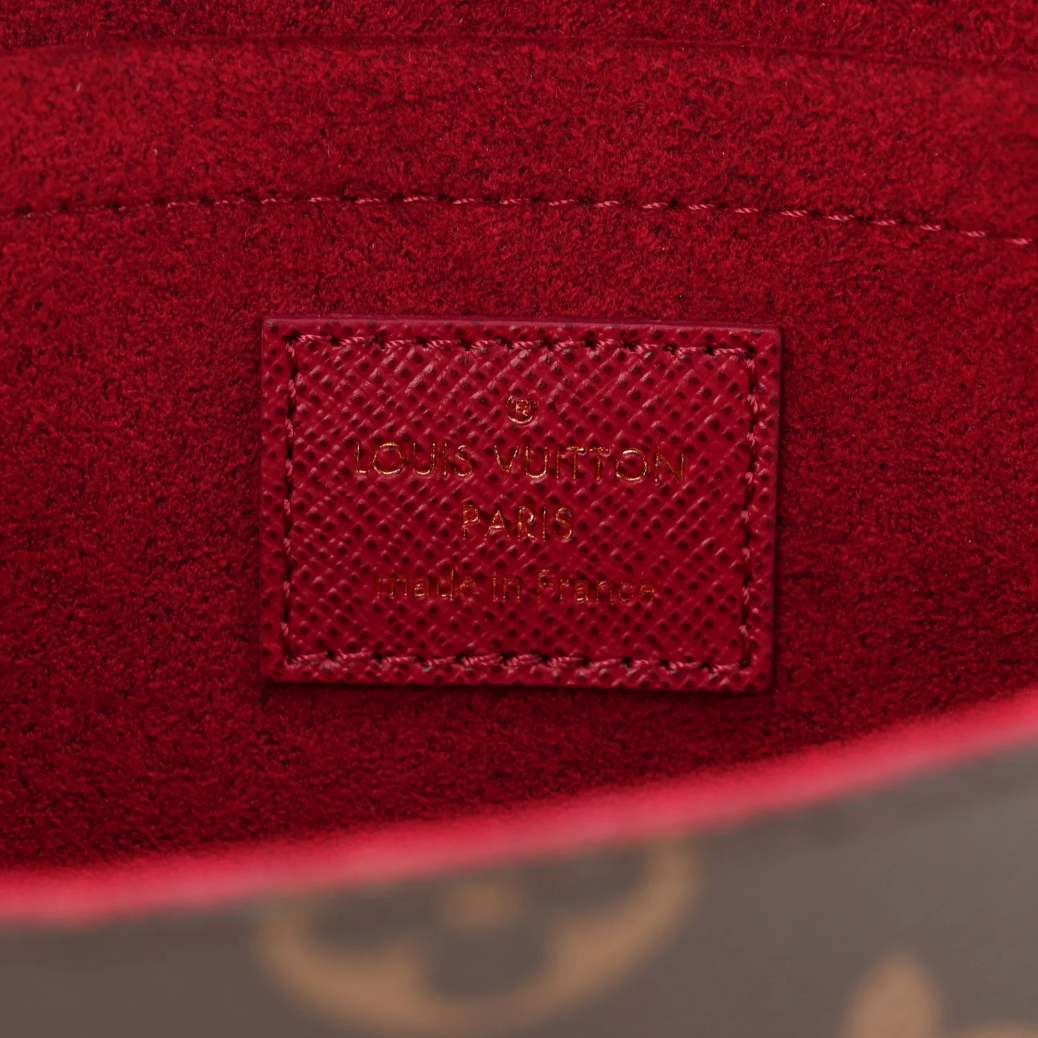 Monogram Pochette Felicie Chain Wallet Fuchsia - Image 13