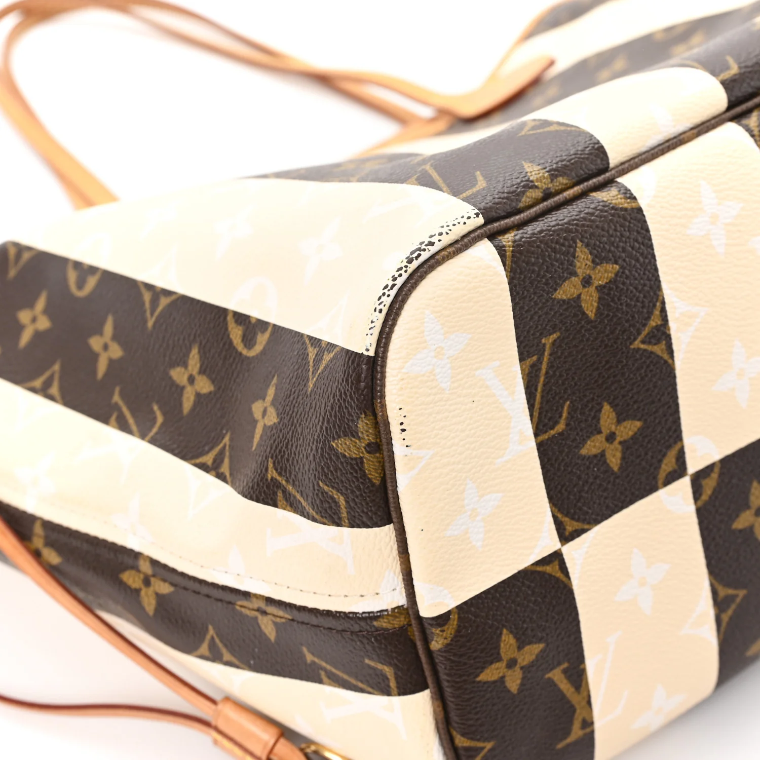 Monogram Rayures Neverfull MM - Image 11