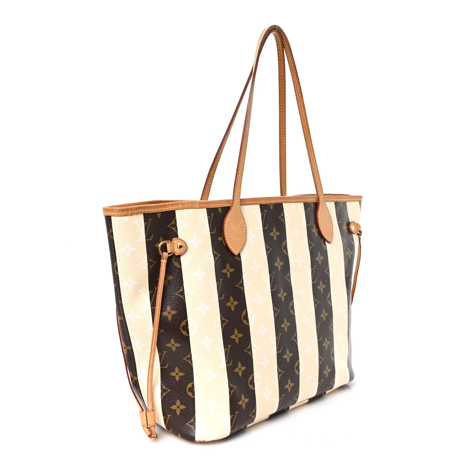 Monogram Rayures Neverfull MM - Image 3