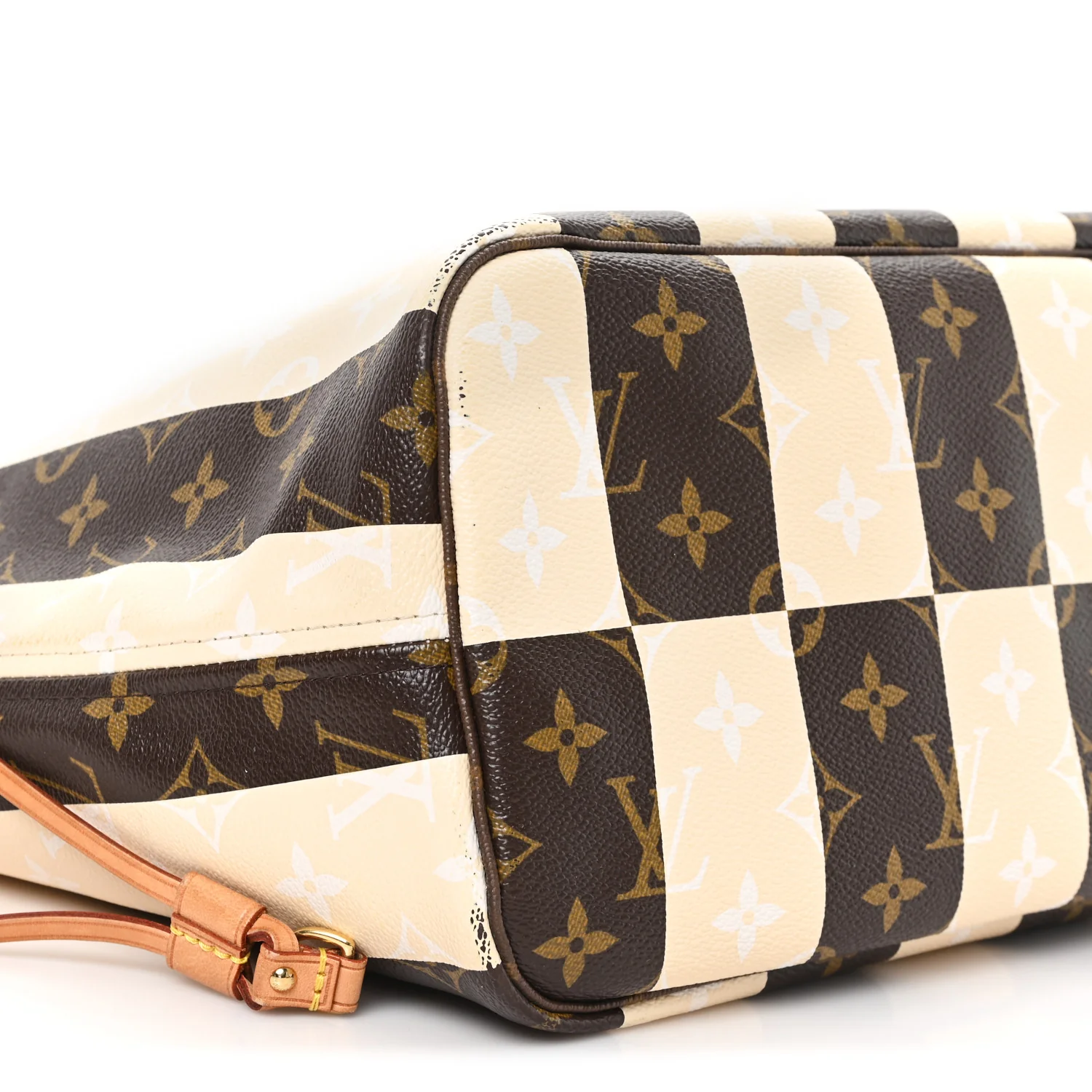 Monogram Rayures Neverfull MM - Image 9