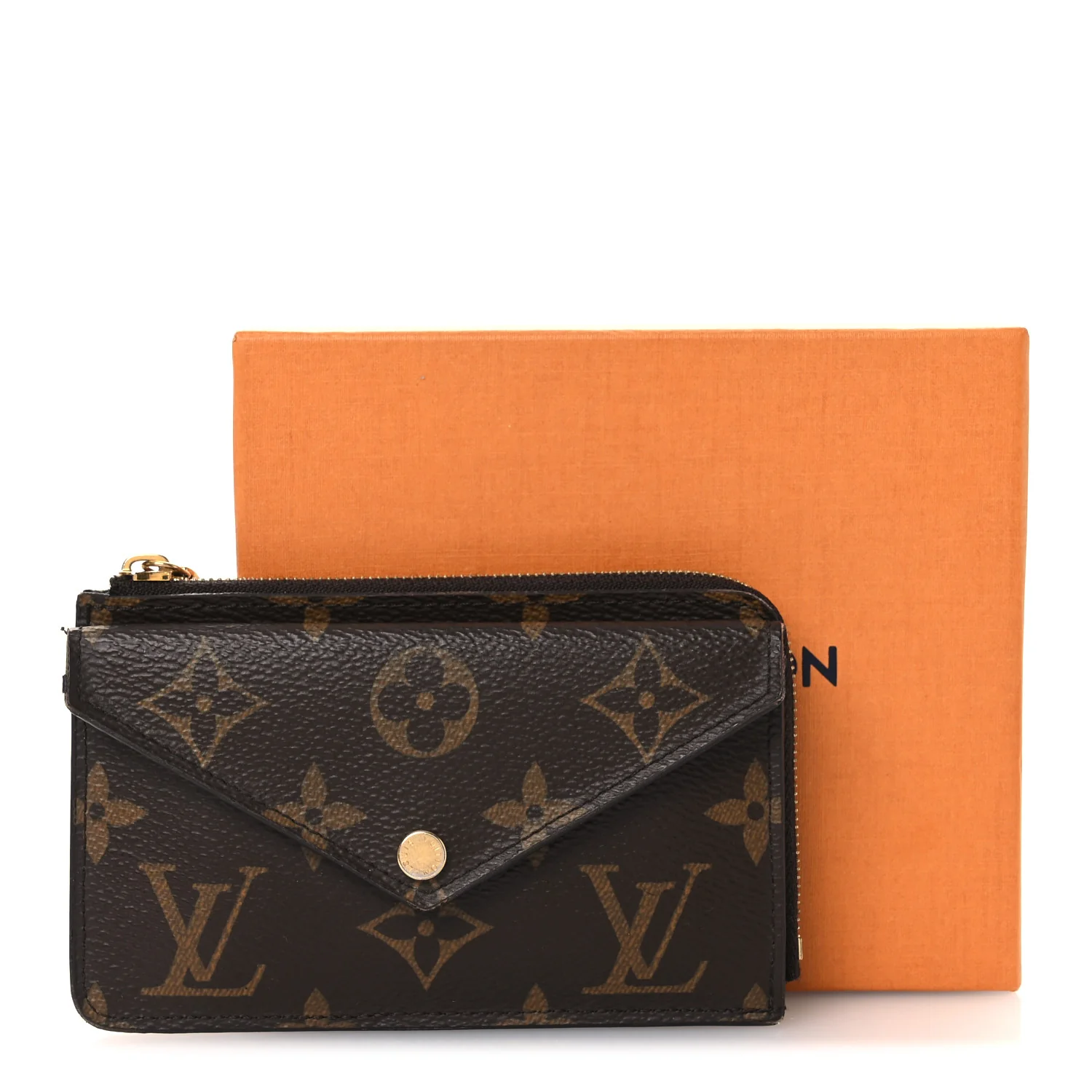 Monogram Recto Verso Card Holder Black - Image 11