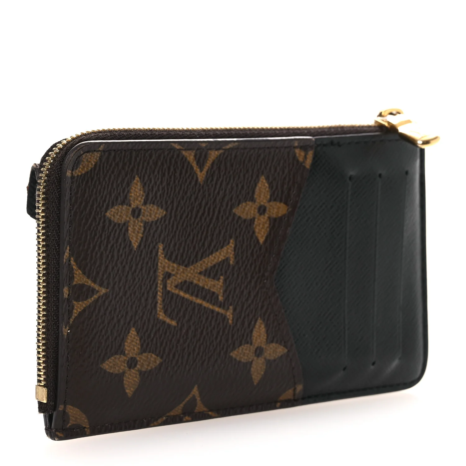 Monogram Recto Verso Card Holder Black - Image 4