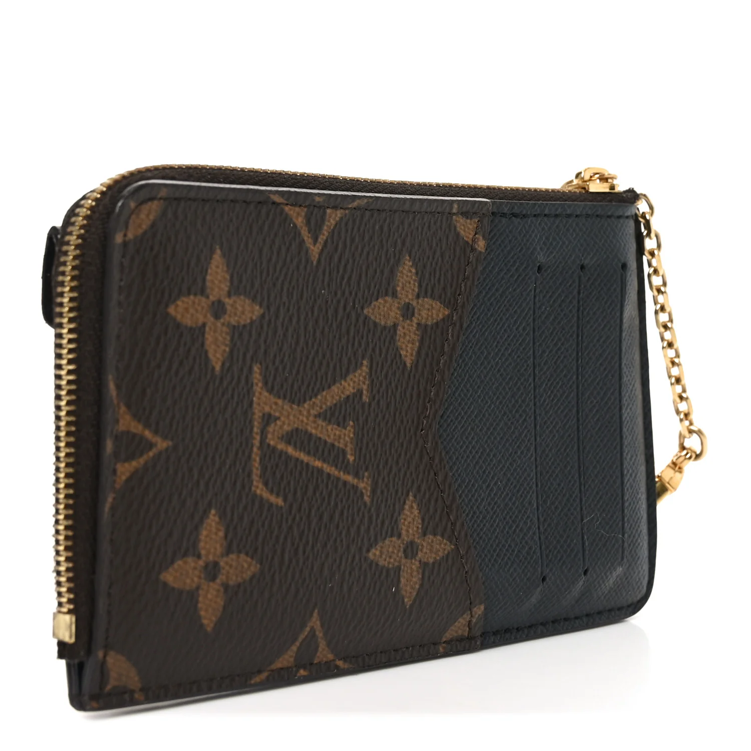 Monogram Recto Verso Card Holder Black - Image 3