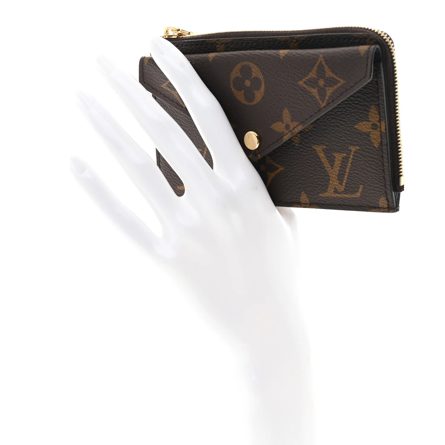 Monogram Recto Verso Card Holder Black - Image 2