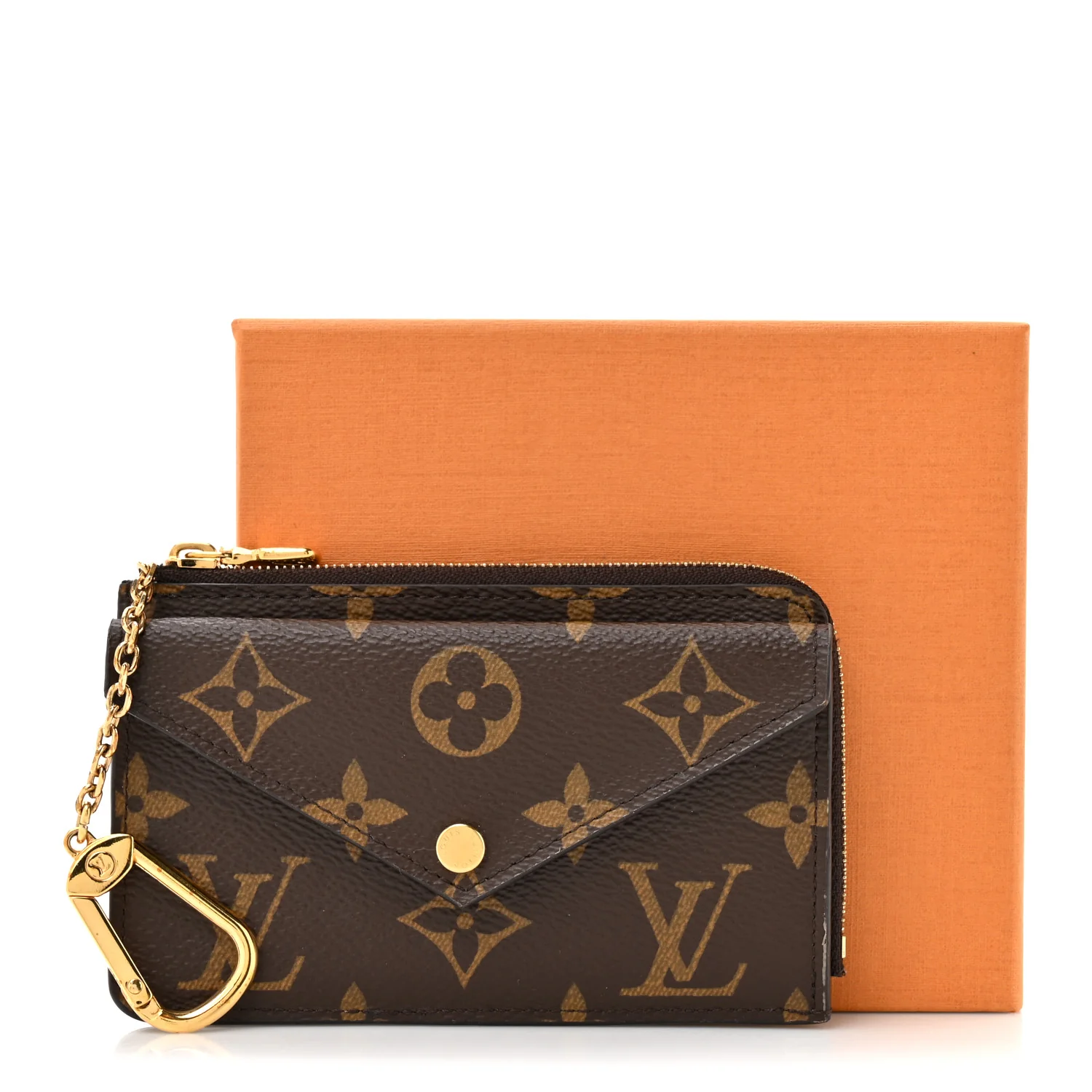 Monogram Recto Verso Card Holder Black - Image 9