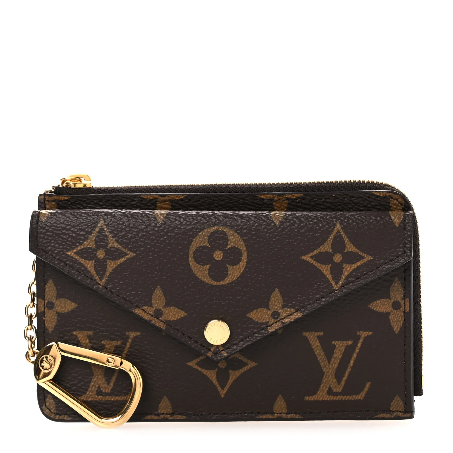Monogram Recto Verso Card Holder Black - Image 3