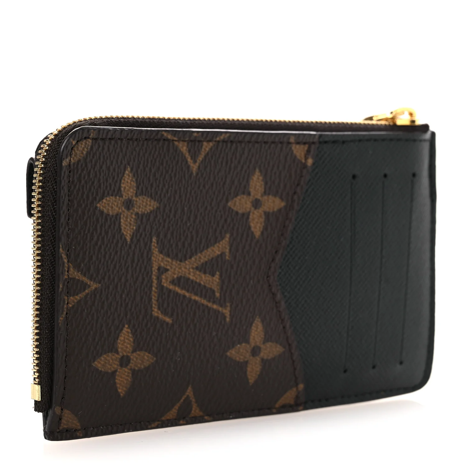 Monogram Recto Verso Card Holder Black - Image 4
