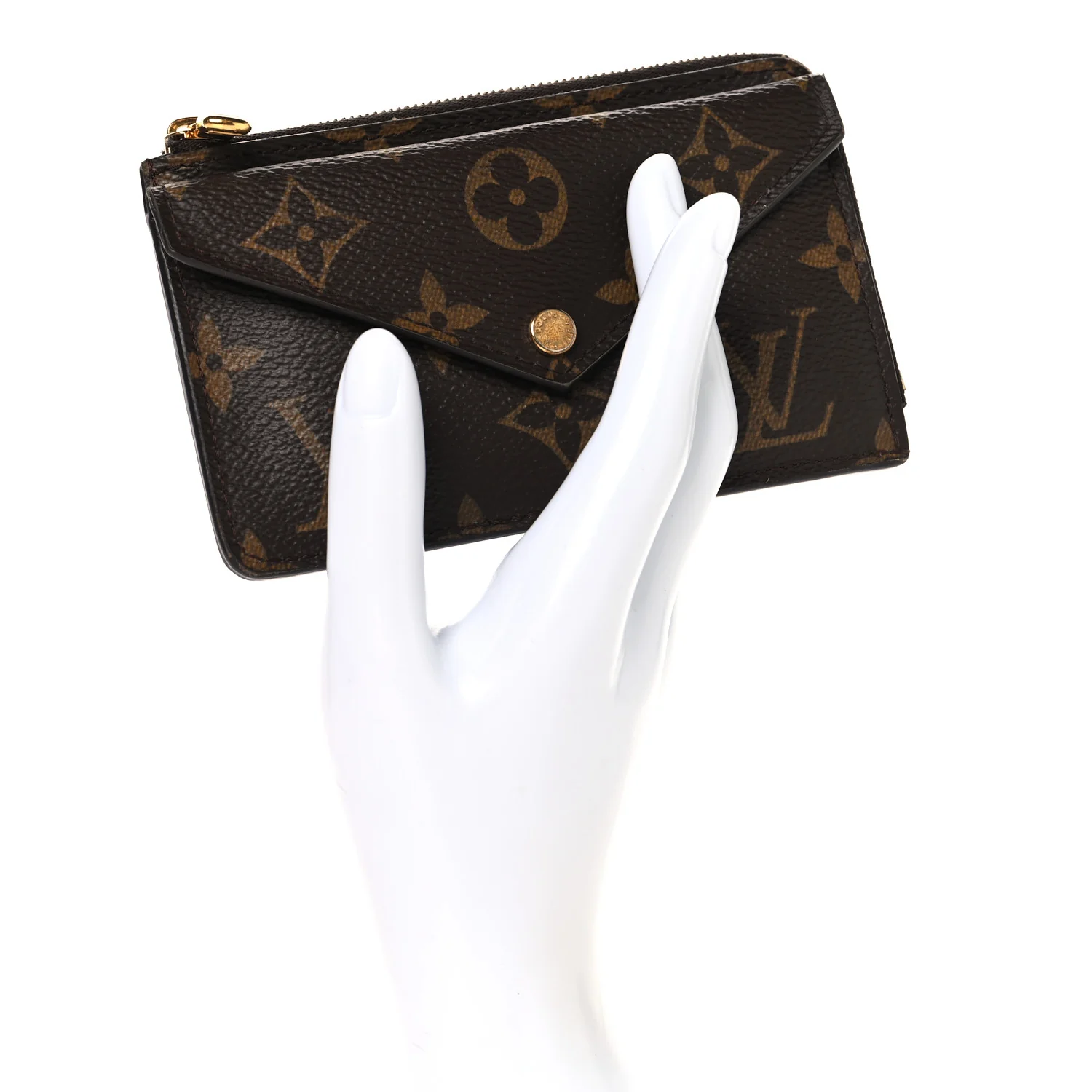 Monogram Recto Verso Card Holder Black - Image 2