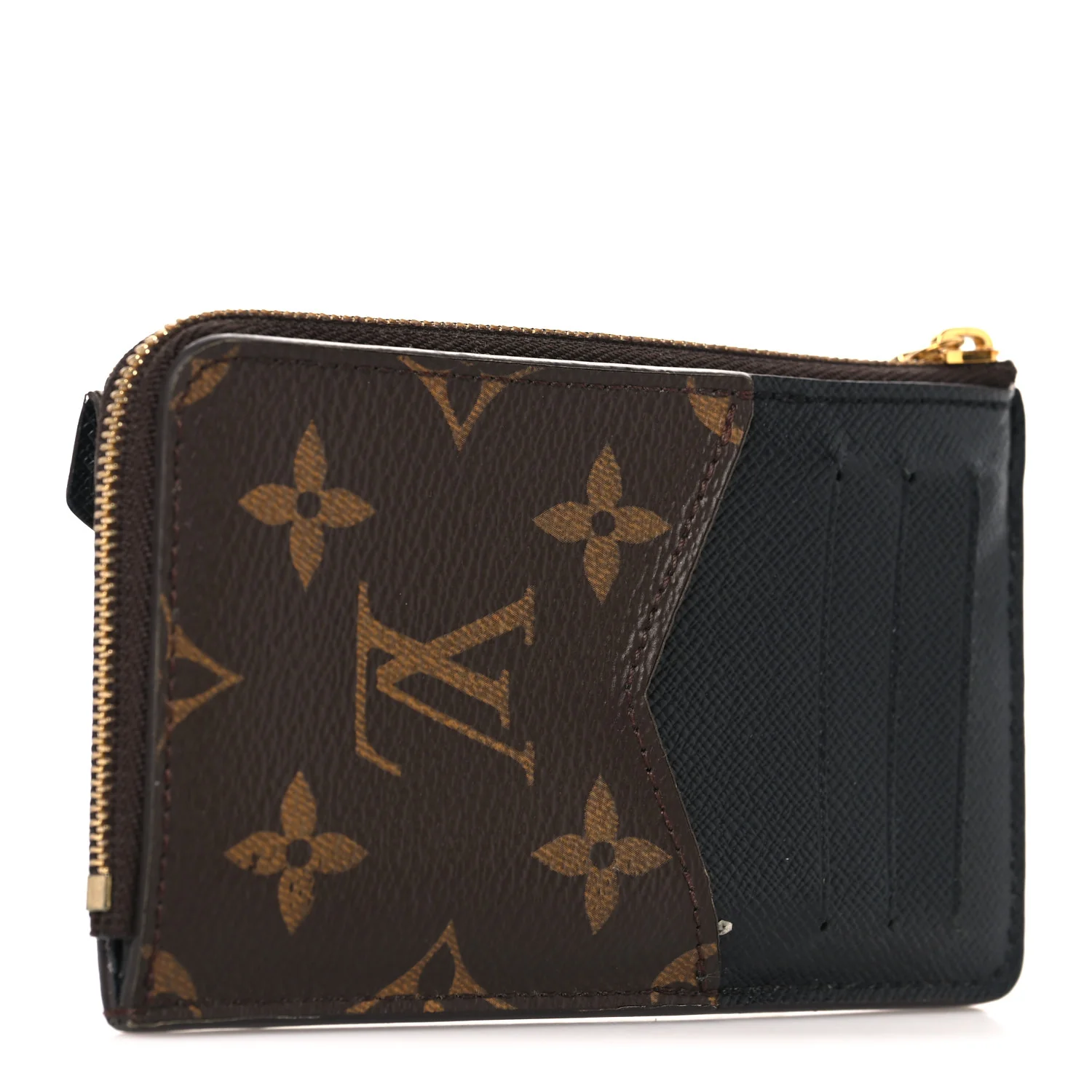 Monogram Recto Verso Card Holder Black - Image 3