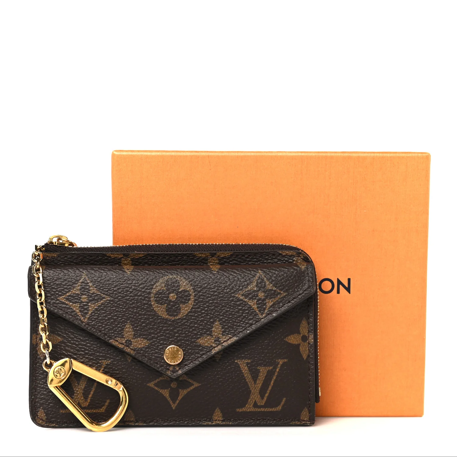 Monogram Recto Verso Card Holder Black - Image 8