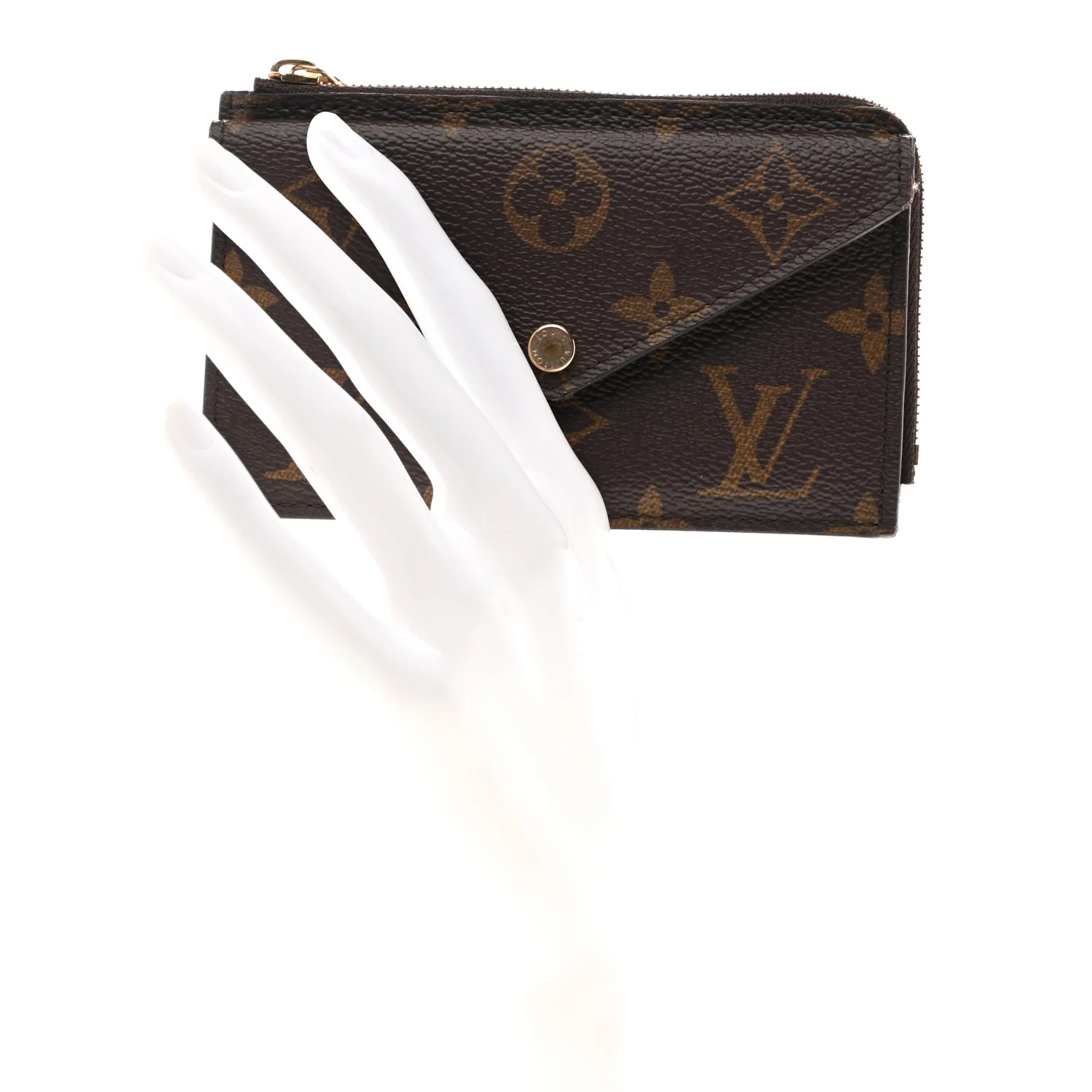 Monogram Recto Verso Card Holder Black - Image 2