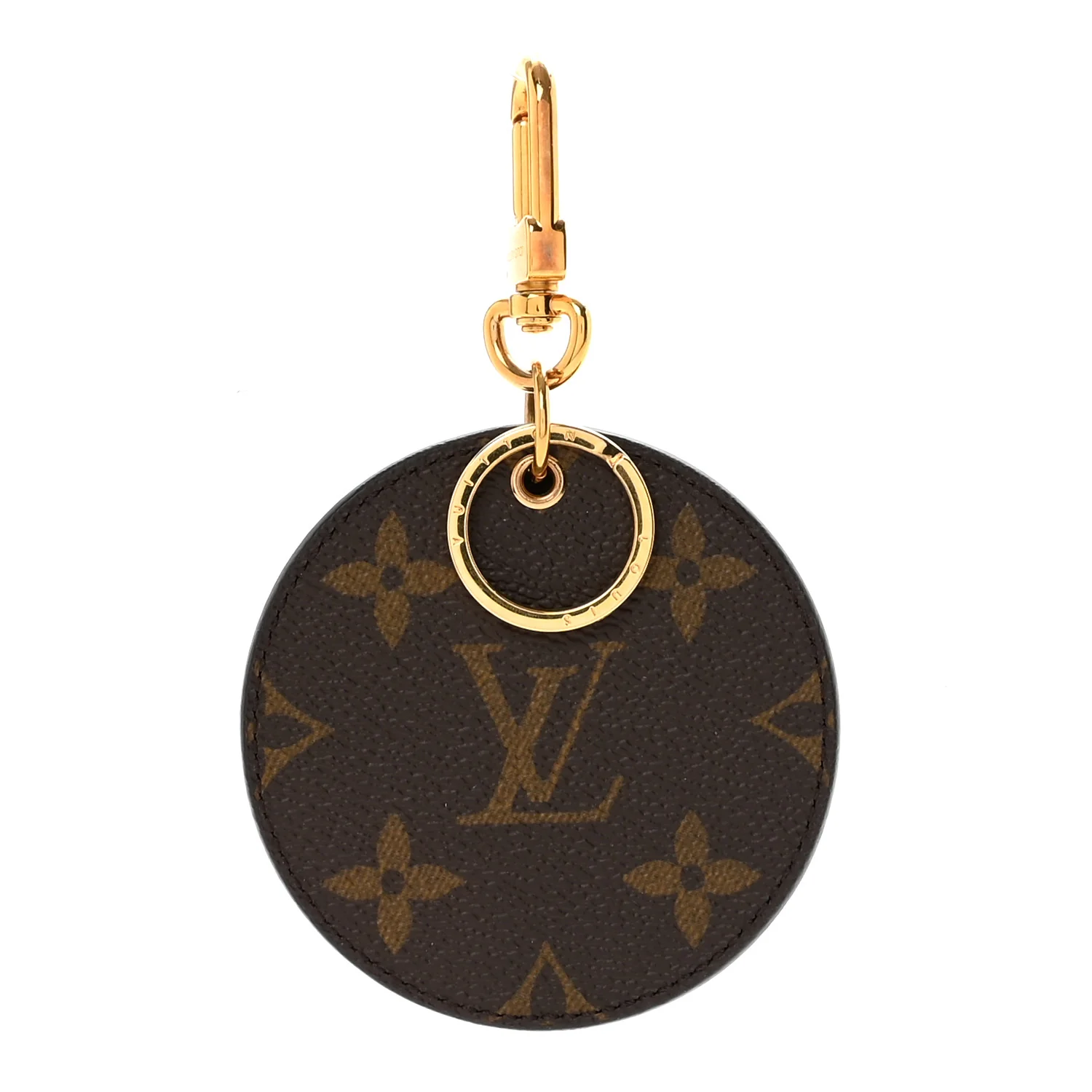 Monogram Reverse Key Holder Bag Charm