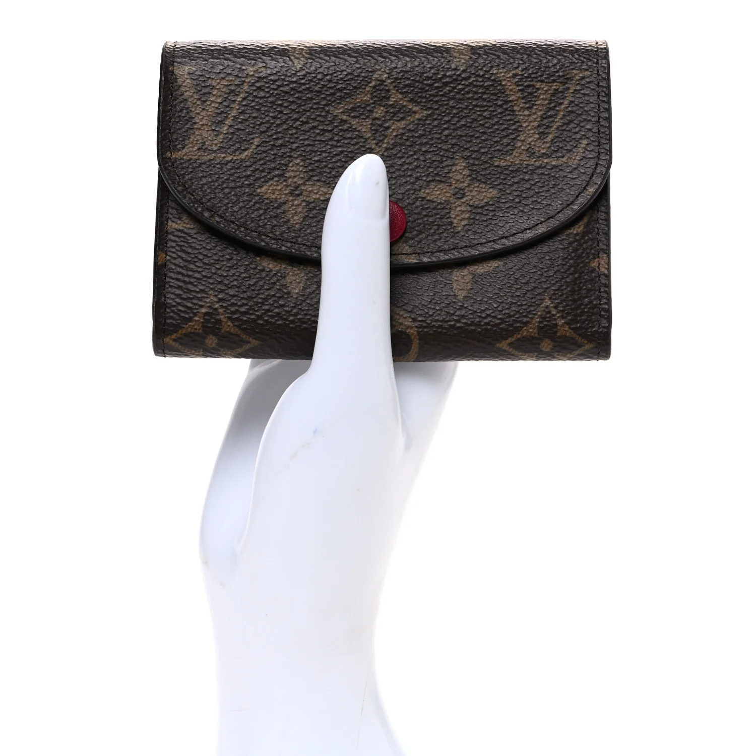Monogram Rosalie Coin Purse Fuchsia - Image 2