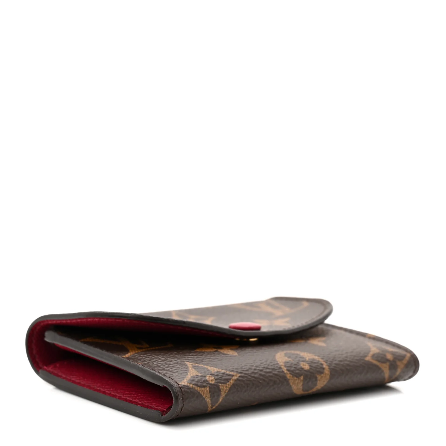 Monogram Rosalie Coin Purse Fuchsia - Image 4