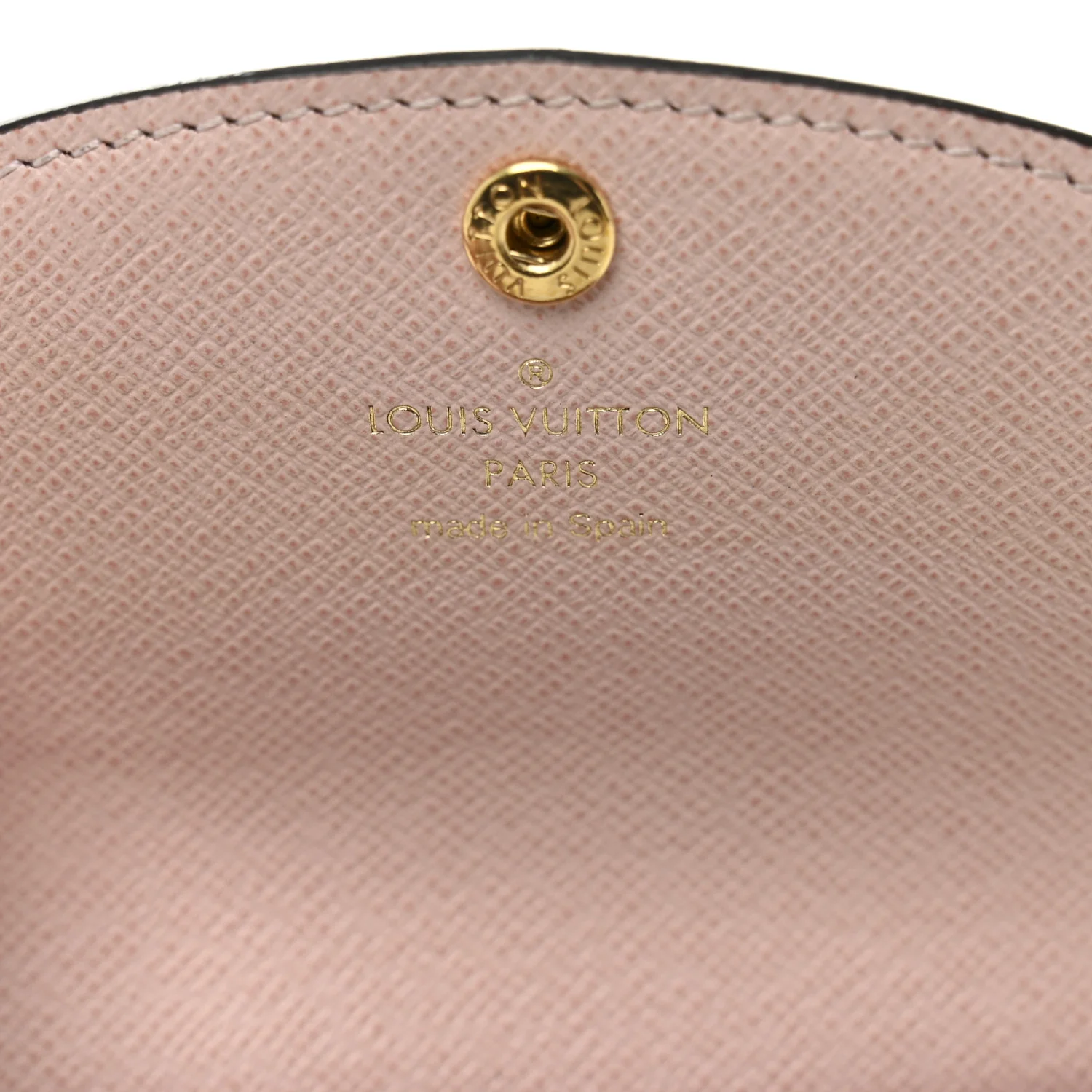 Monogram Rosalie Coin Purse Rose Ballerine - Image 6