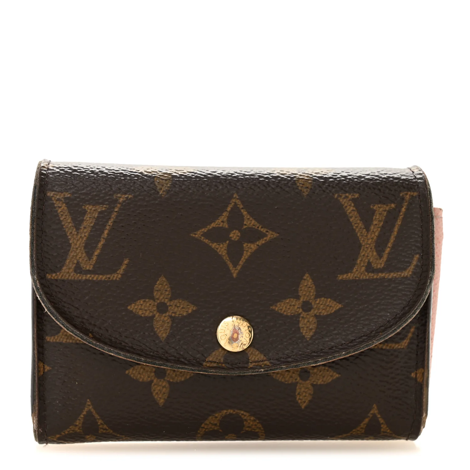 Monogram Rosalie Coin Purse Rose Ballerine