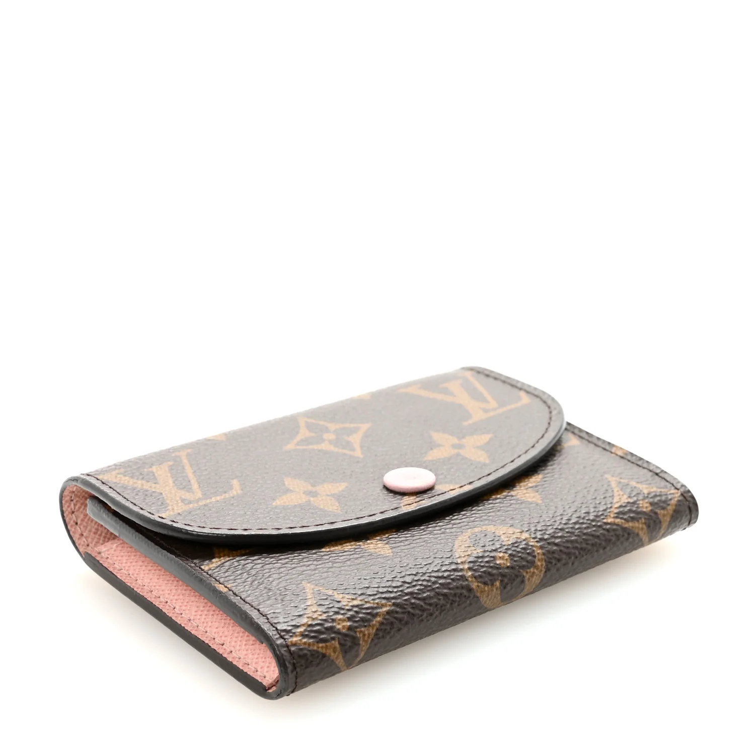 Monogram Rosalie Coin Purse Rose Ballerine - Image 4