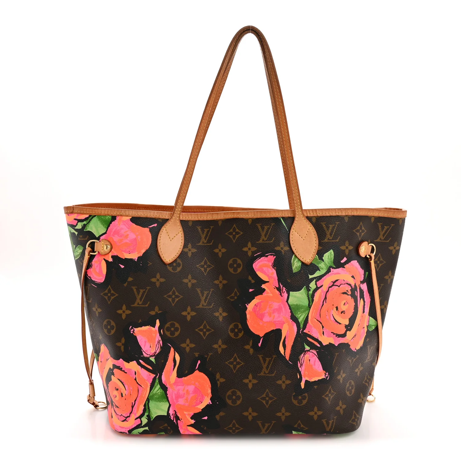 Monogram Roses Neverfull MM