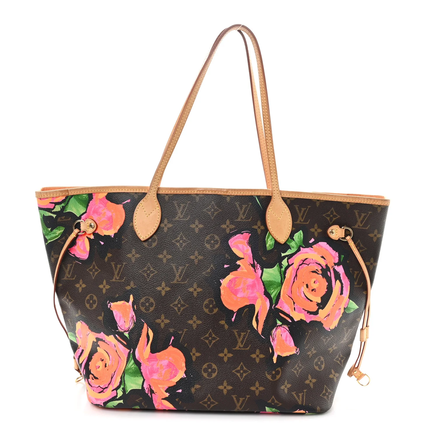 Monogram Roses Neverfull MM
