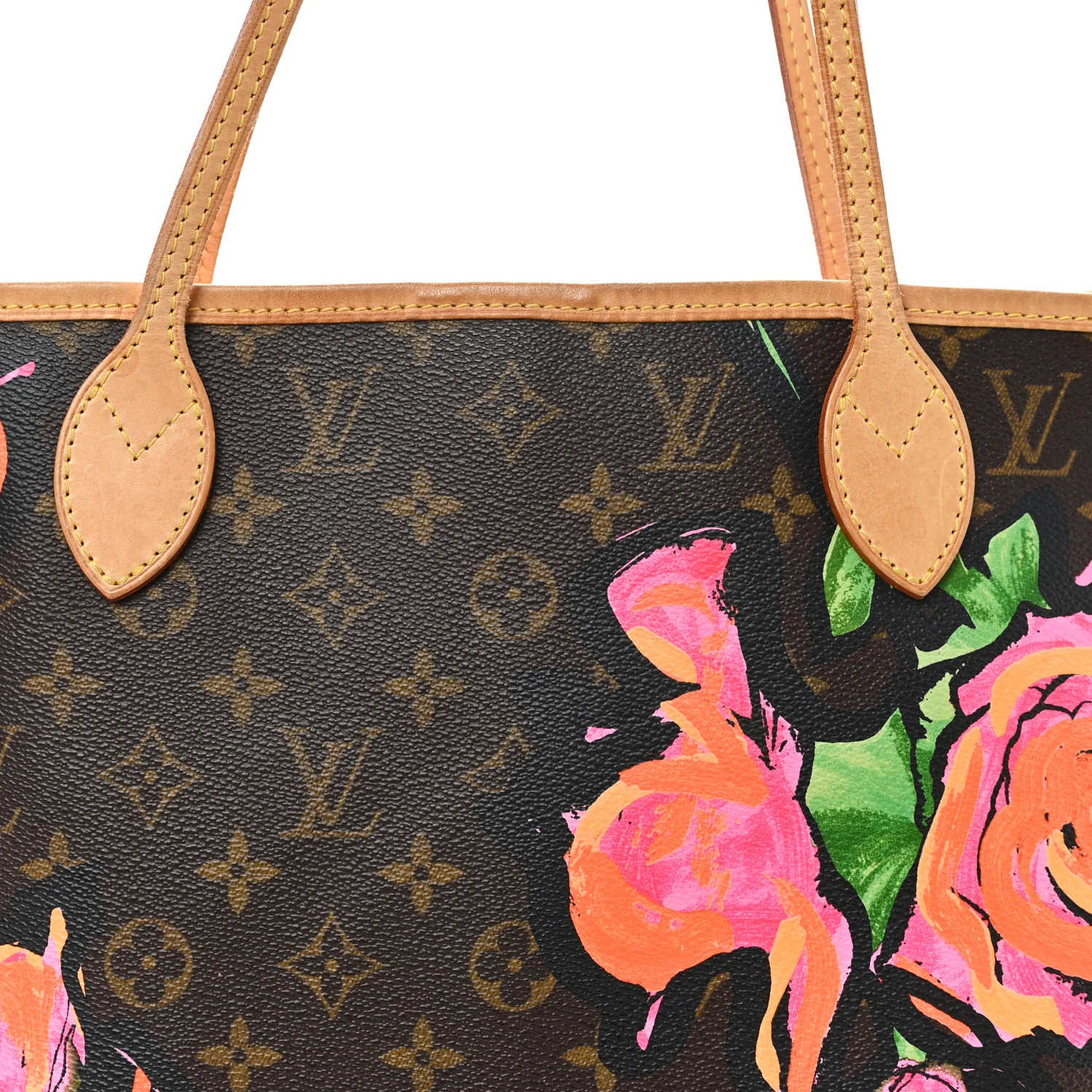 Monogram Roses Neverfull MM - Image 8