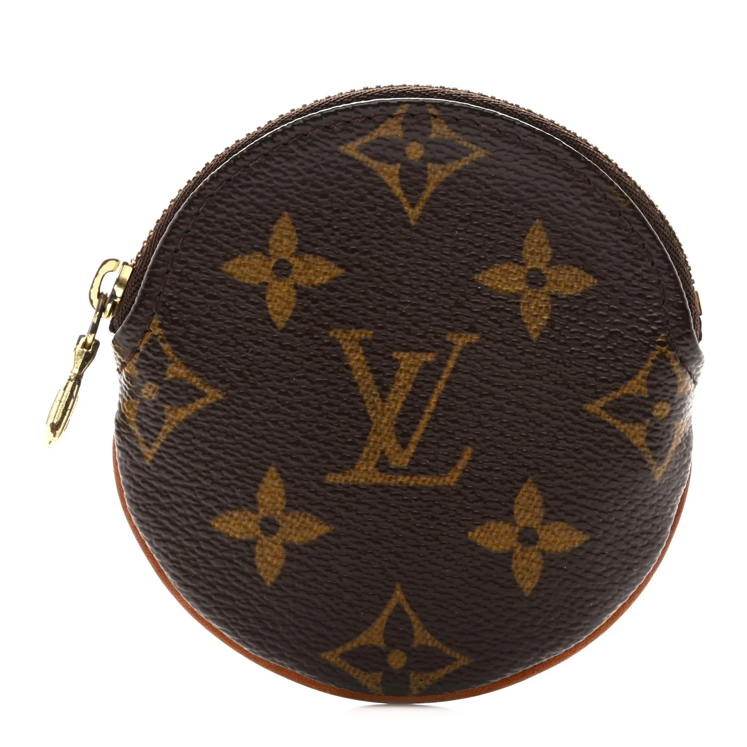 Monogram Round Coin Purse