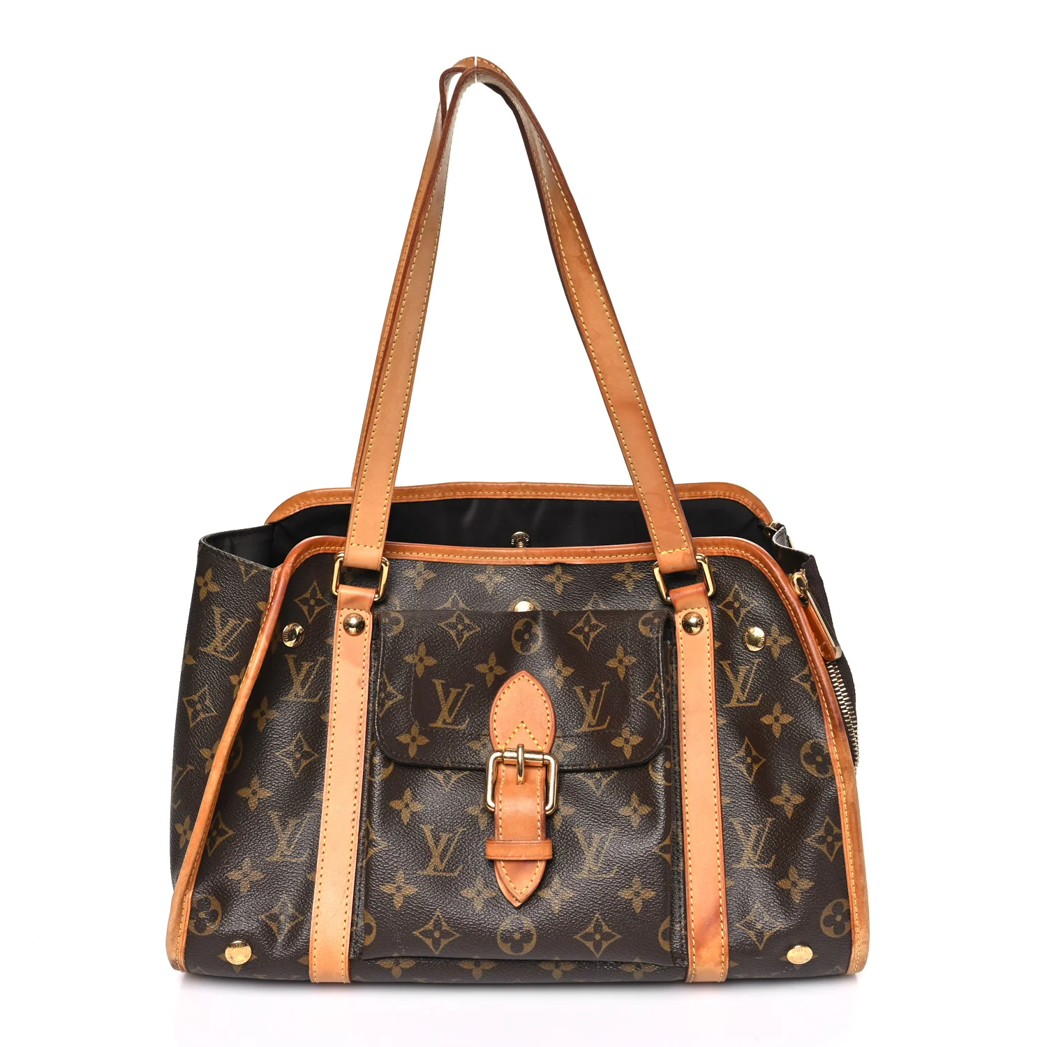 Monogram Sac Baxter PM Dog Pet Carrier