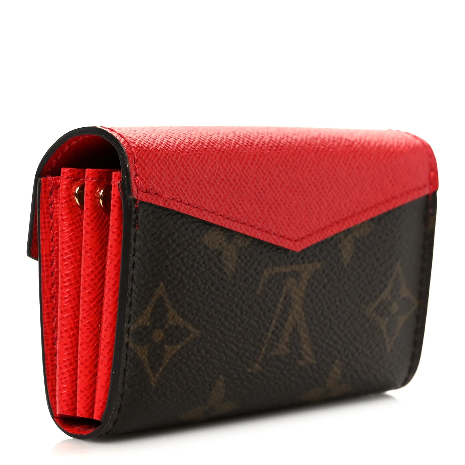 Monogram Sarah Multicartes Coquelicot - Image 3