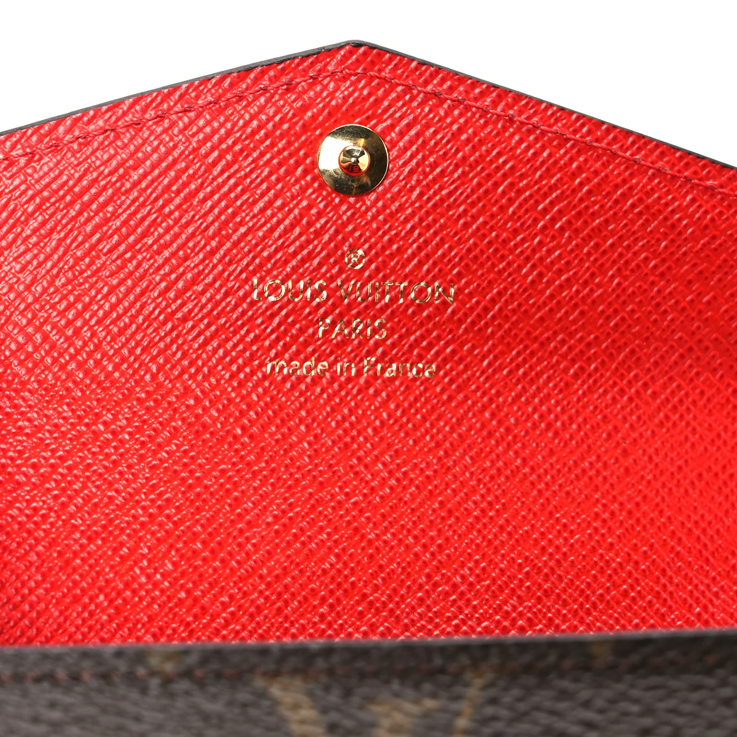 Monogram Sarah Multicartes Coquelicot - Image 6
