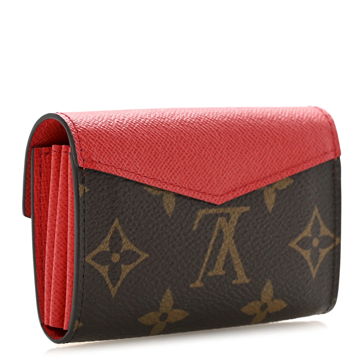 Monogram Sarah Multicartes Coquelicot - Image 3