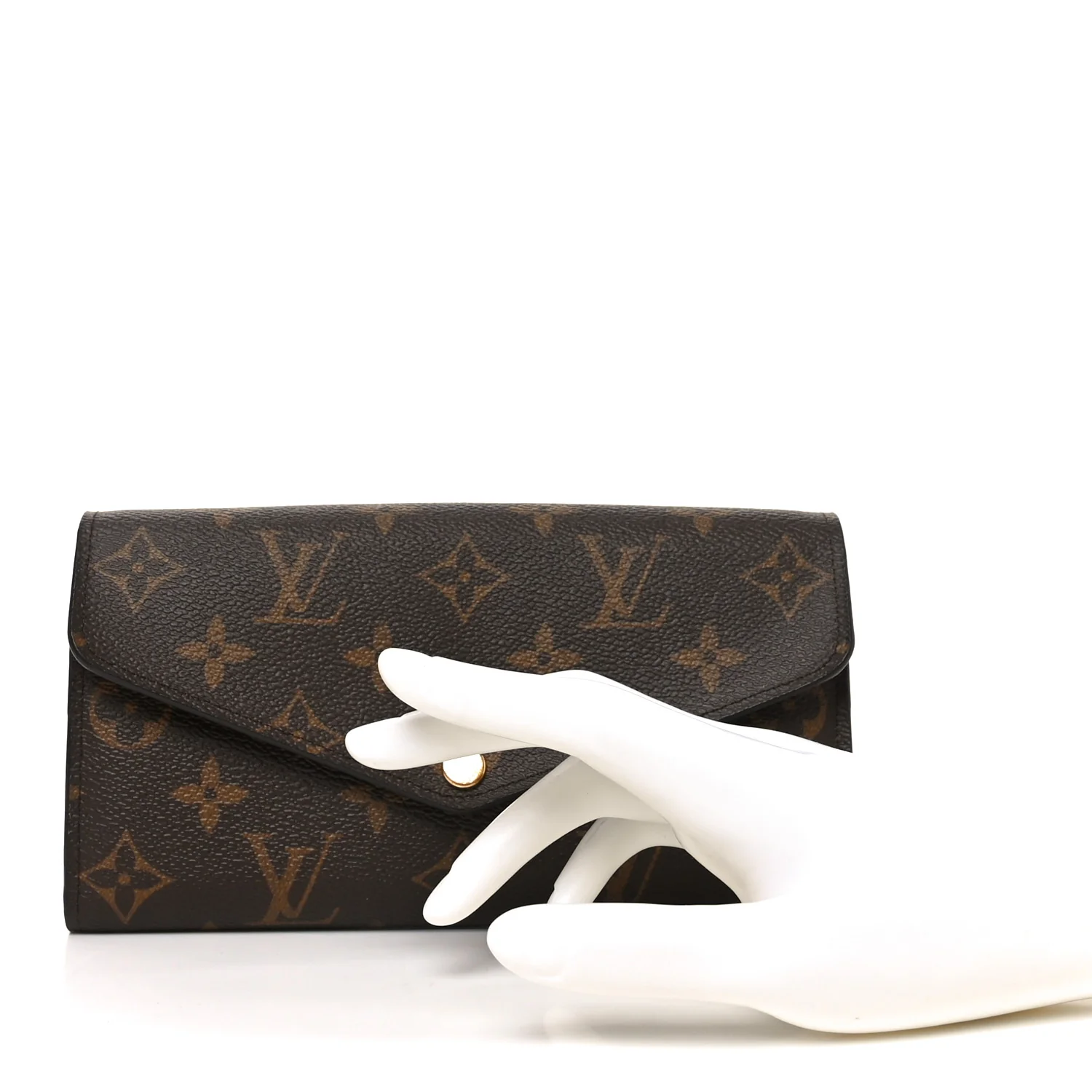 Monogram Sarah Wallet NM Coquelicot - Image 2