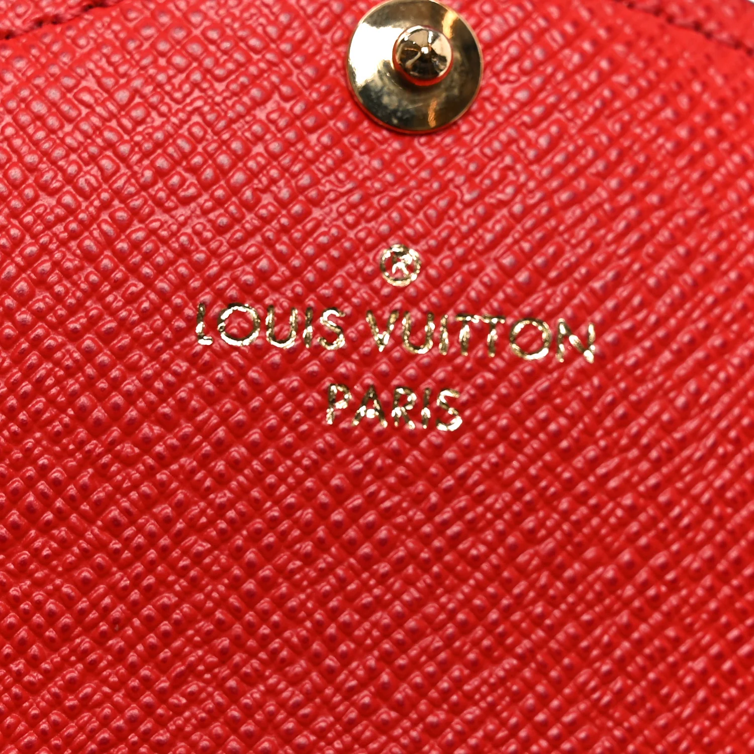 Monogram Sarah Wallet NM Coquelicot - Image 6