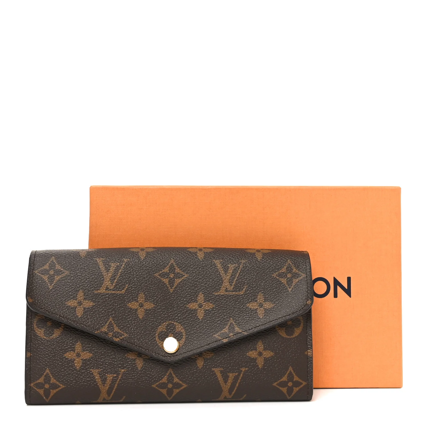 Monogram Sarah Wallet NM Coquelicot - Image 7