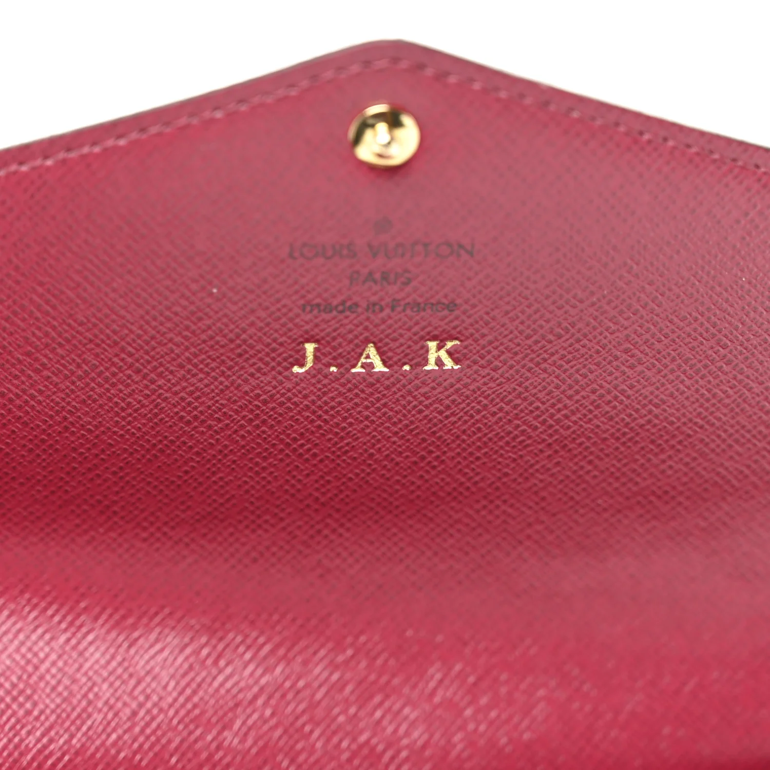 Monogram Sarah Wallet NM Fuchsia - Image 6