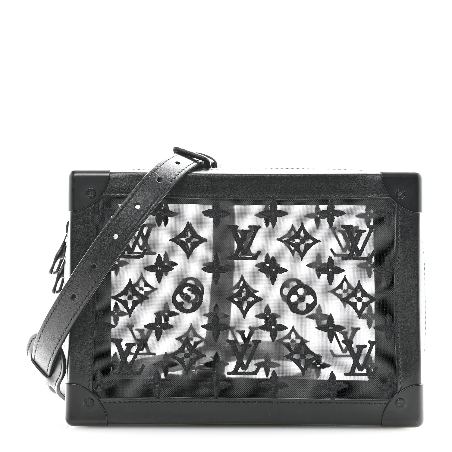 Monogram See Through Soft Trunk Black
