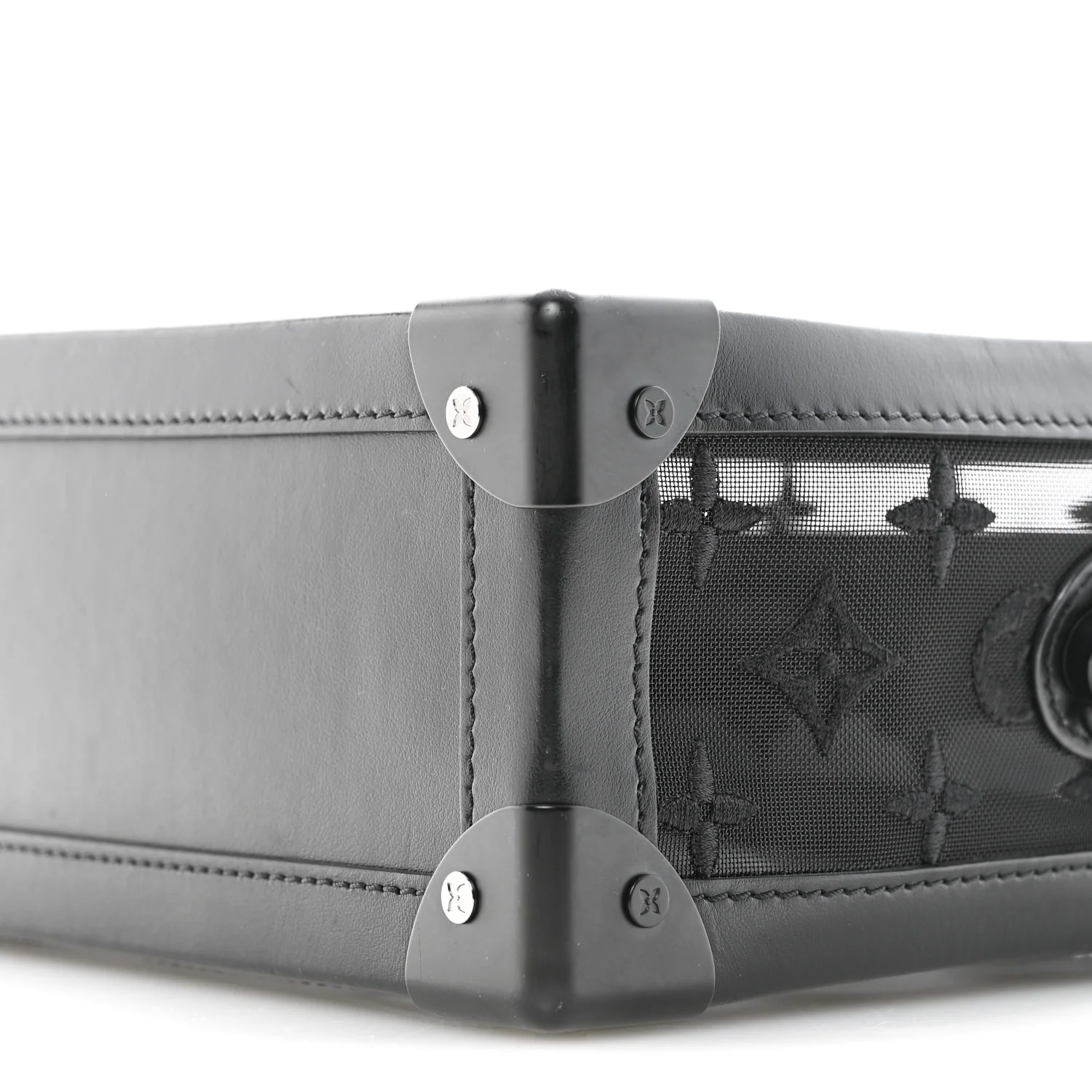 Monogram See Through Soft Trunk Black - Image 10